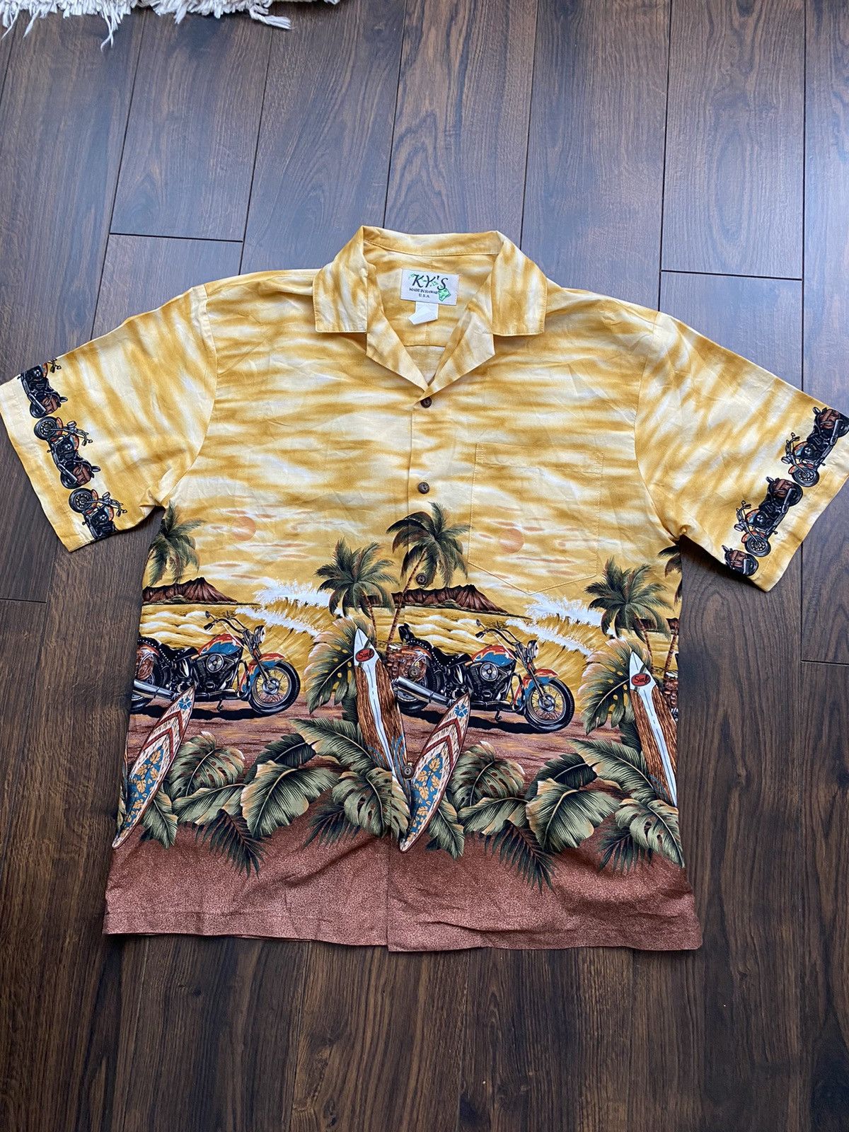 Vintage KY’S Hawaiian shirt size L Size US L / EU 52-54 / 3 - 2 Thumbnail