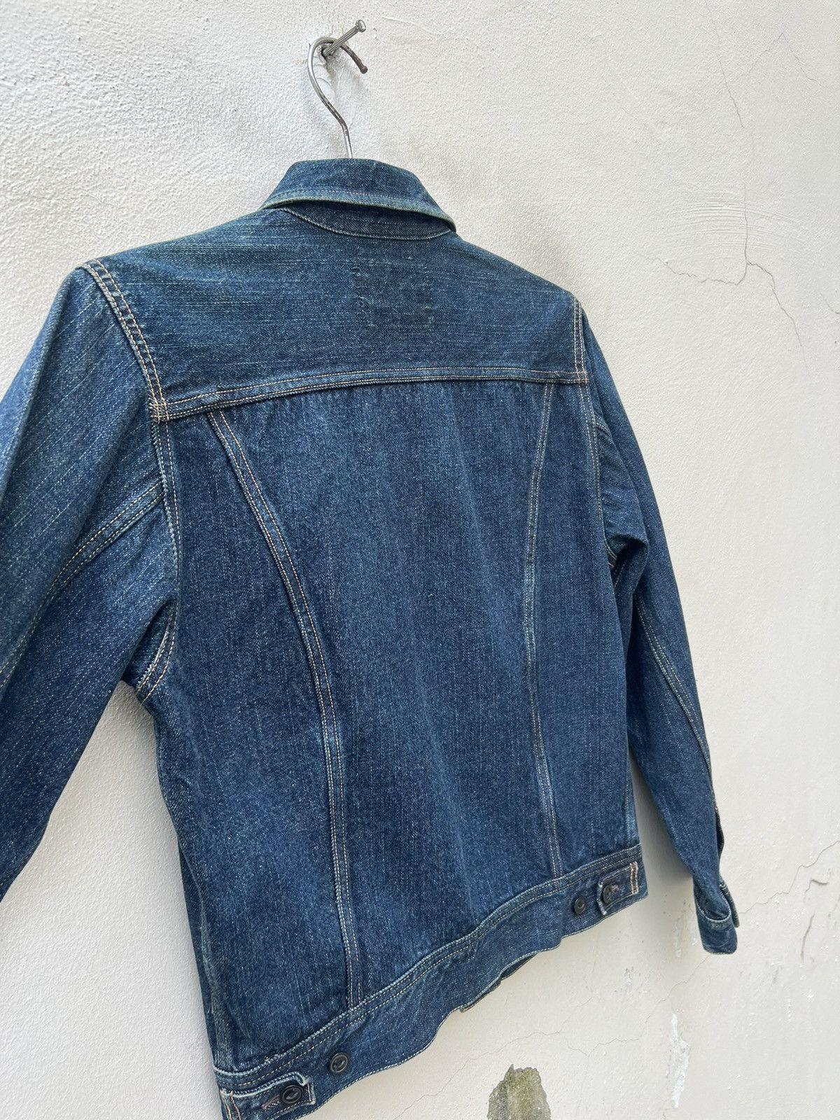 45rpm Vintage 45rpm Japan Denim Trucker Jacket Size US M / EU 48-50 / 2 - 17 Thumbnail