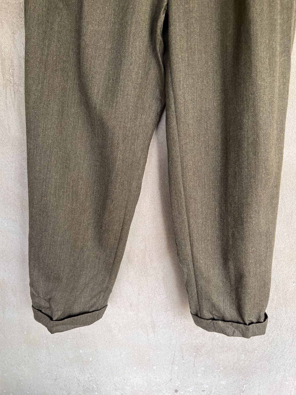 PPFM Peyton Palace For Men Wool Baggy Pant Size US 29 - 4 Thumbnail