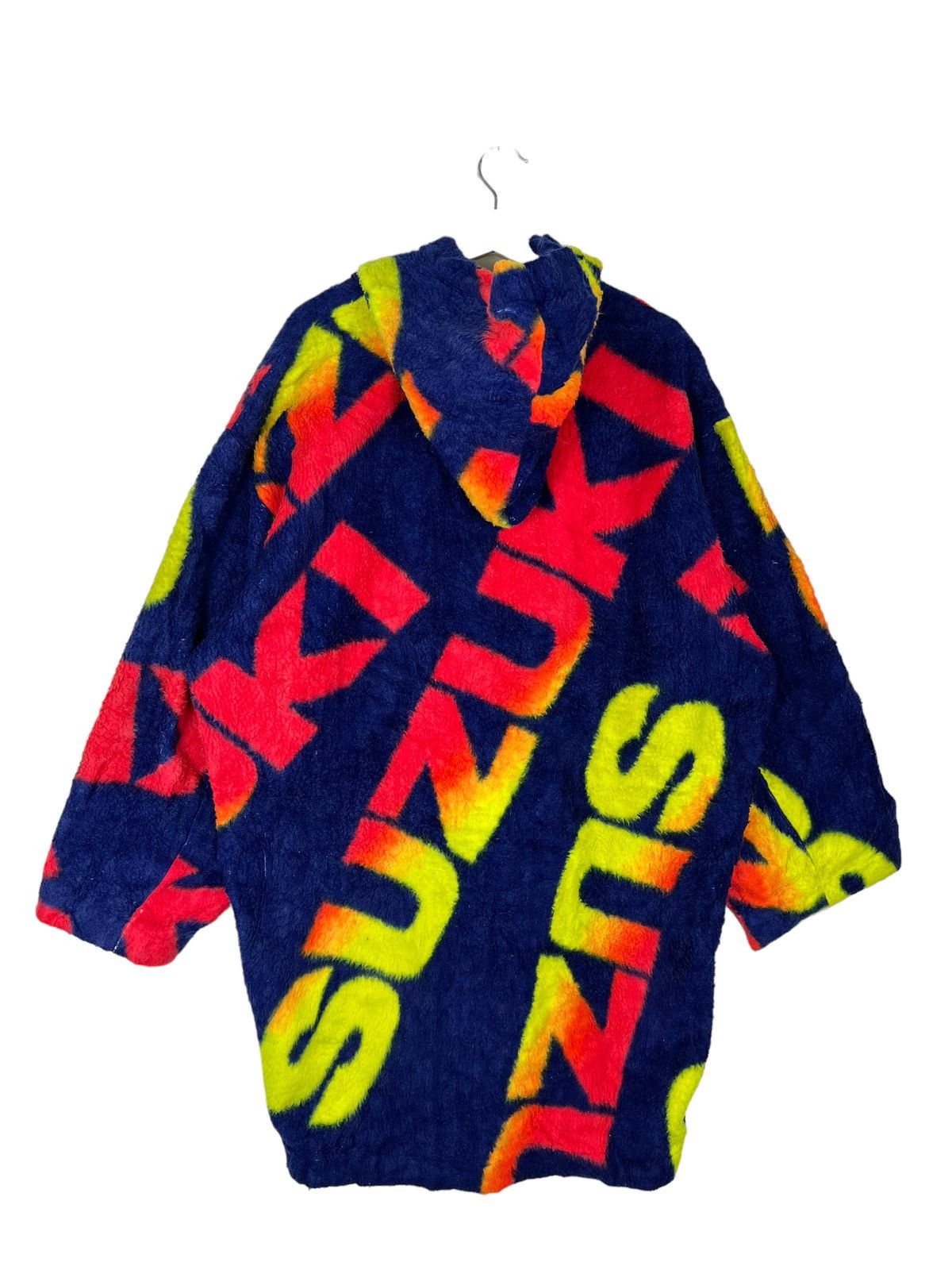 Sports Specialties 🔥 RARE VINTAGE TEAM SUZUKI PRINTED FLEECE OVERSIZED JACKET Size US M / EU 48-50 / 2 - 7 Thumbnail