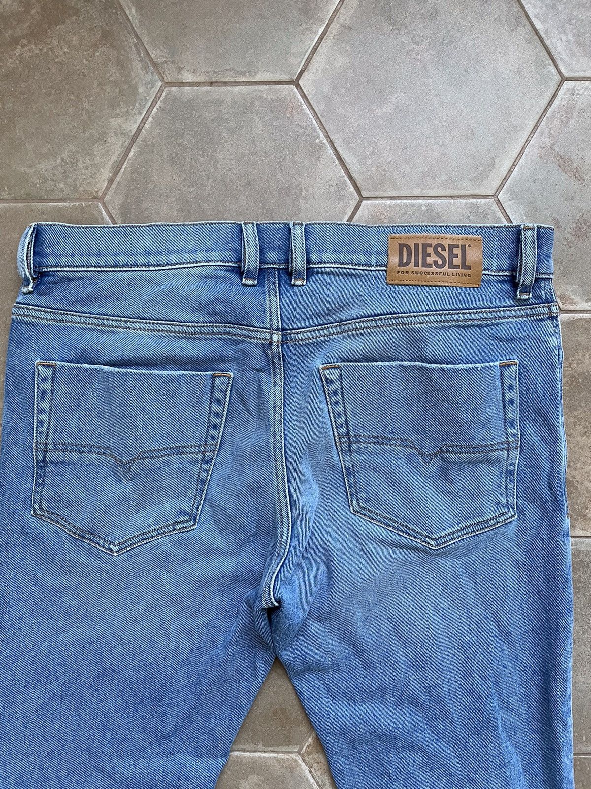 Designer × Diesel DIESEL Y2K DENIM JEANS PANTS Size US 34 / EU 50 - 7 Thumbnail