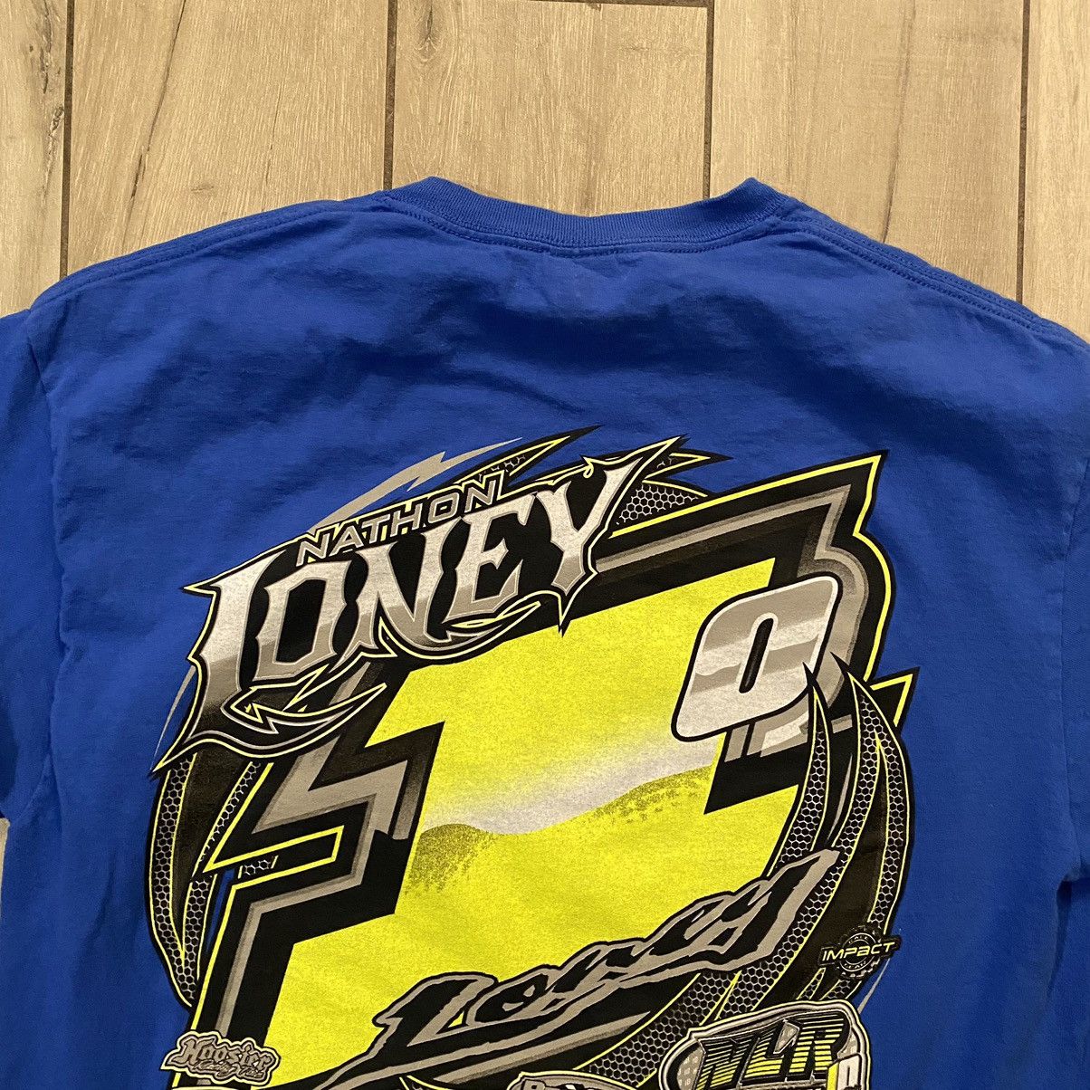 NASCAR × Nike Vintage Y2K Blue Nascar AOP Racing Graphic Tee L Size US L / EU 52-54 / 3 - 18 Thumbnail