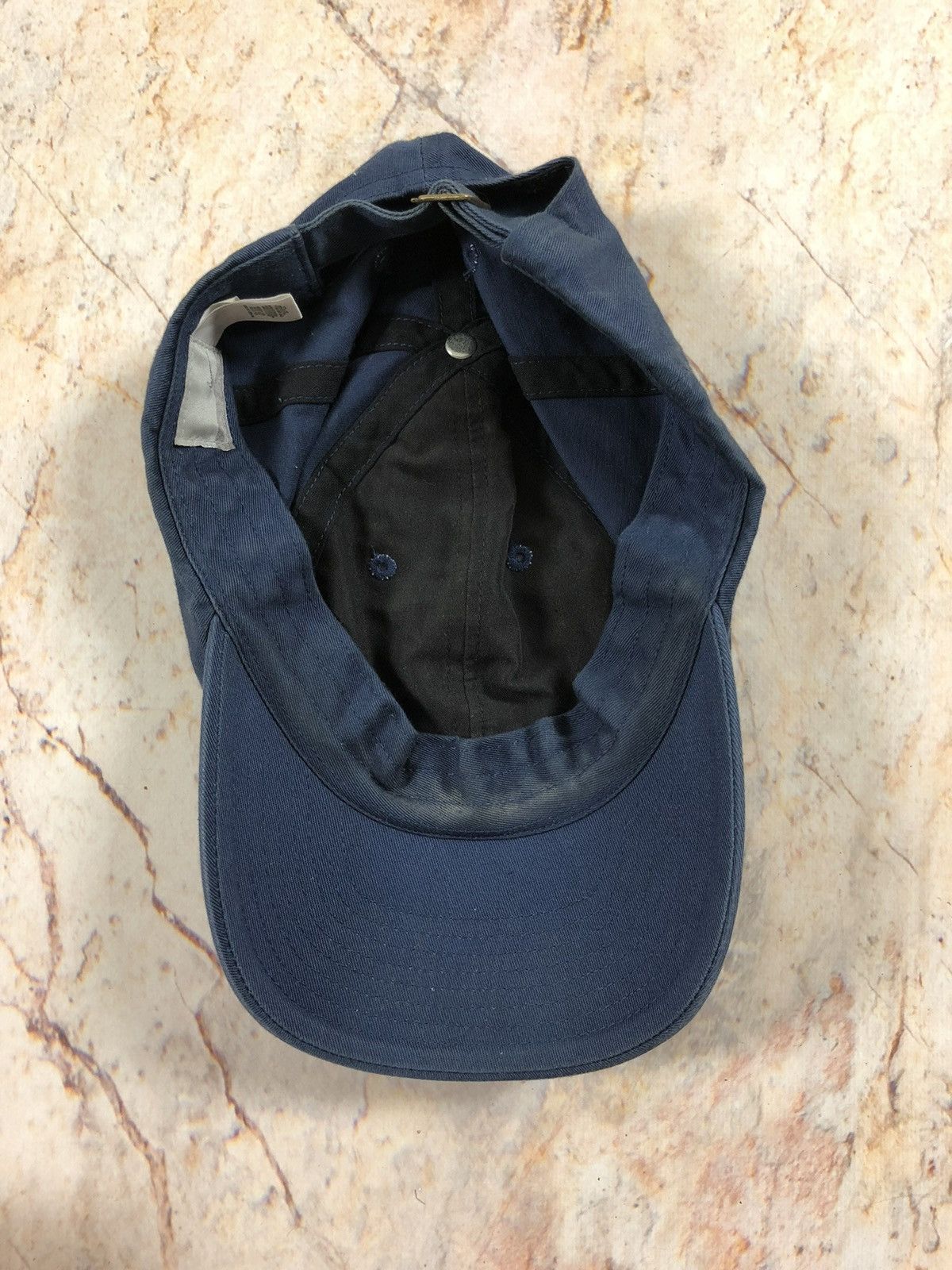 Nike × Vintage Nike vintage blue logo cap Size ONE SIZE - 6 Thumbnail