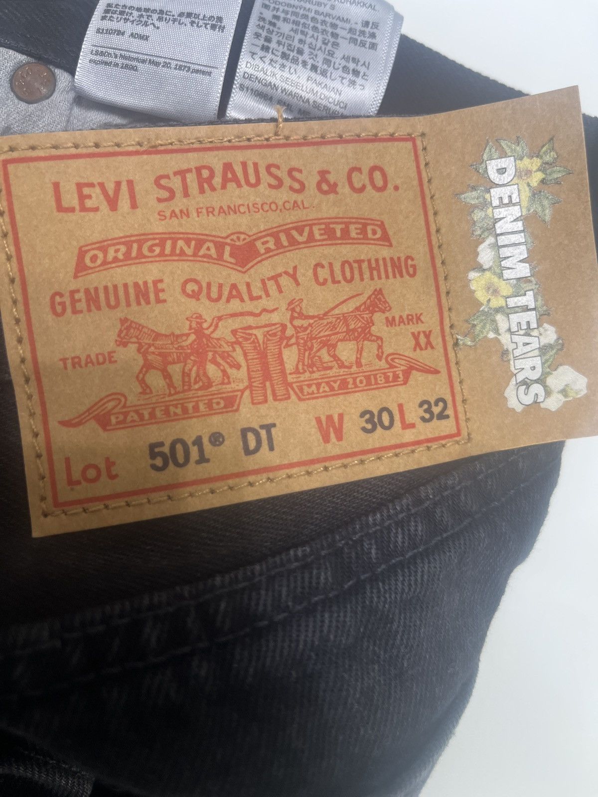 Levi's DENIM TEARS x Levi Size US 30 / EU 46 - 6 Thumbnail