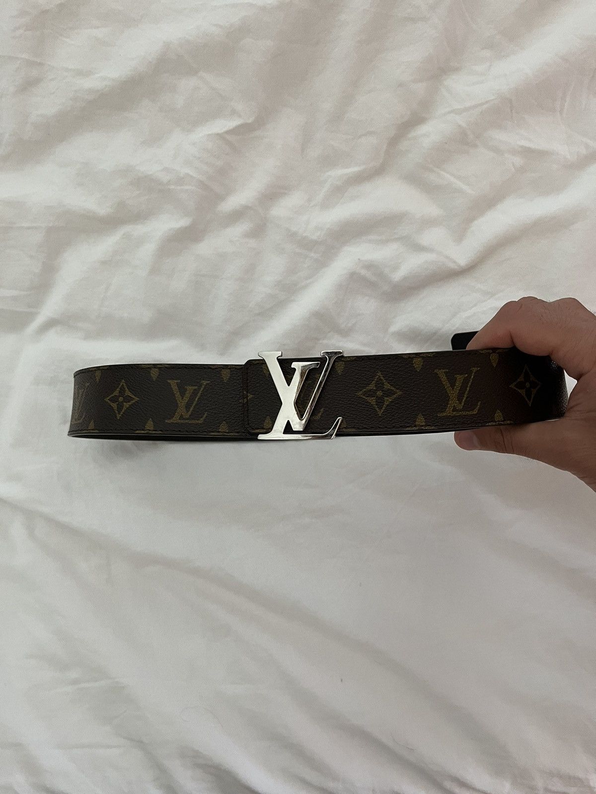 louis vuitton monogram belt mens