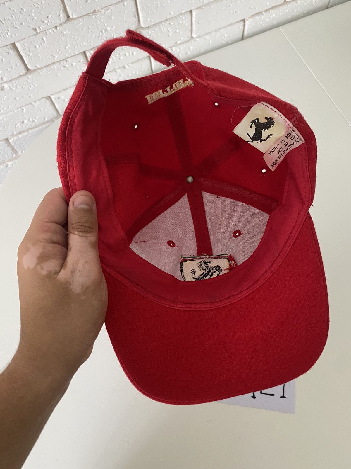 Vintage Ferrari 1996 vintage cap hat Size ONE SIZE - 4 Thumbnail