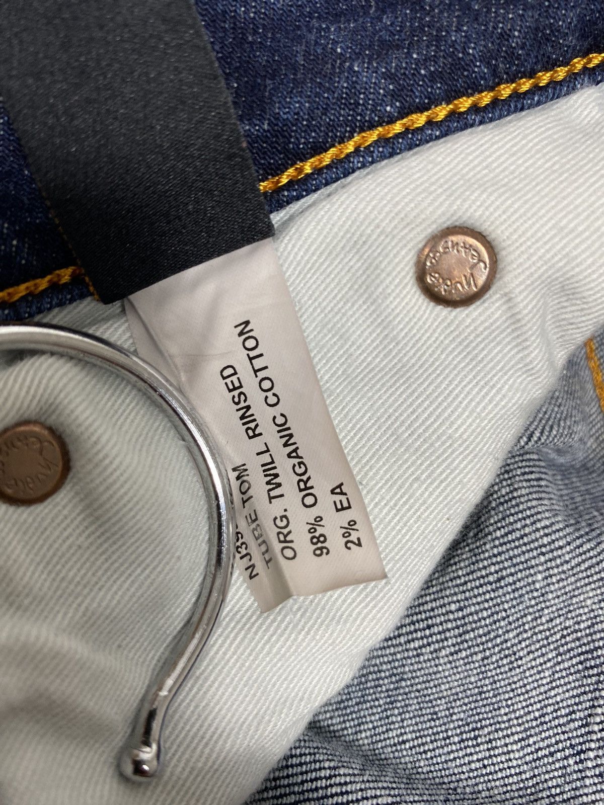 Nudie Jeans Nudie jeans denim tube tom org twill rinsed size 32 Size US 32 / EU 48 - 5 Thumbnail