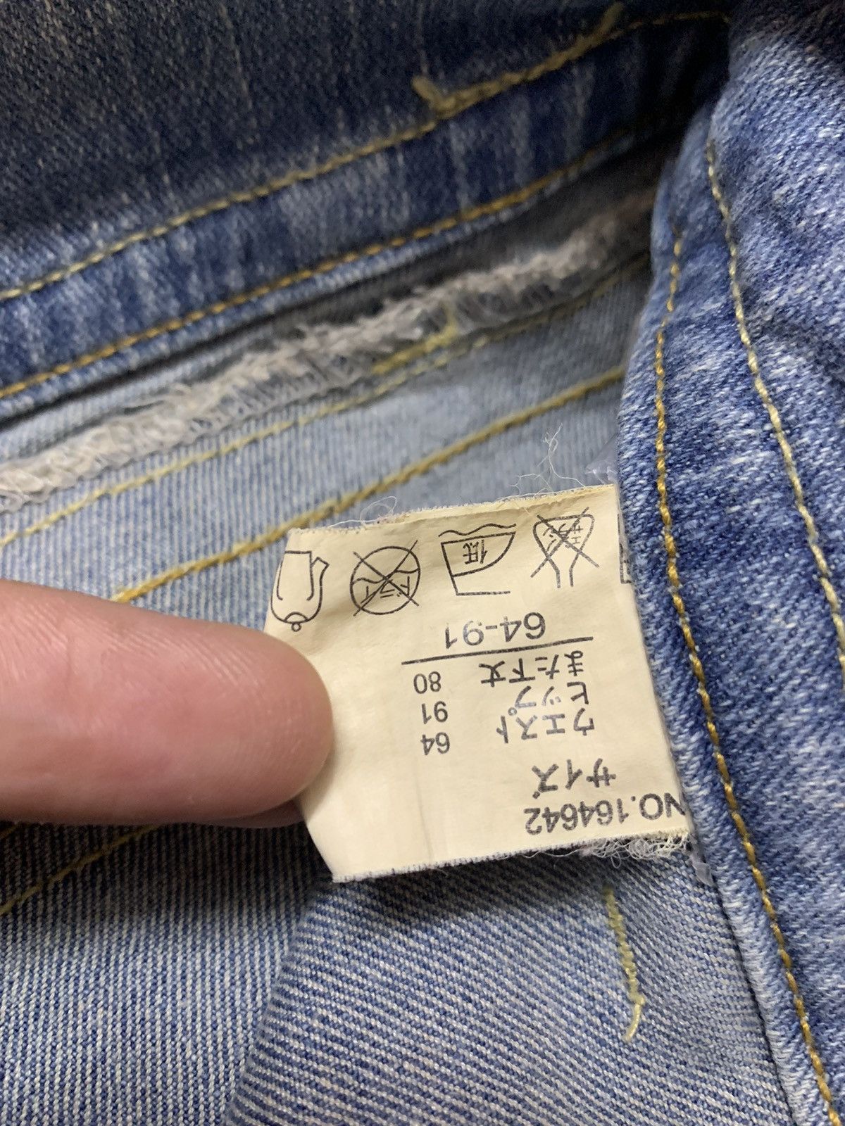 Japanese Brand Flare Japanese Brand SKY BOMBER Cargo Denim Pants Size US 30 / EU 46 - 7 Thumbnail