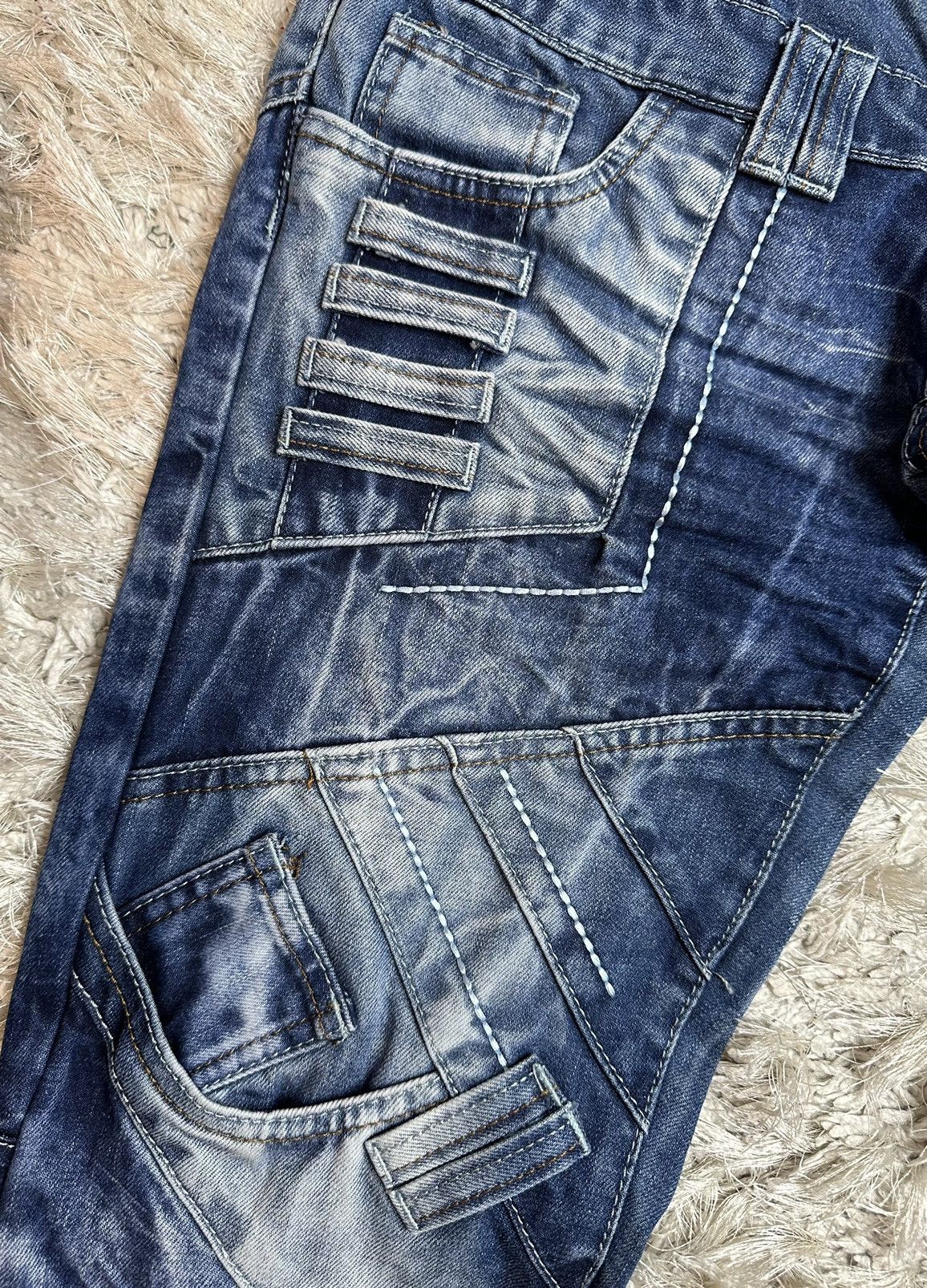 Denime Street Wear Vintage Jeans K&M Kosmo Lupo Size US 29 - 10 Thumbnail