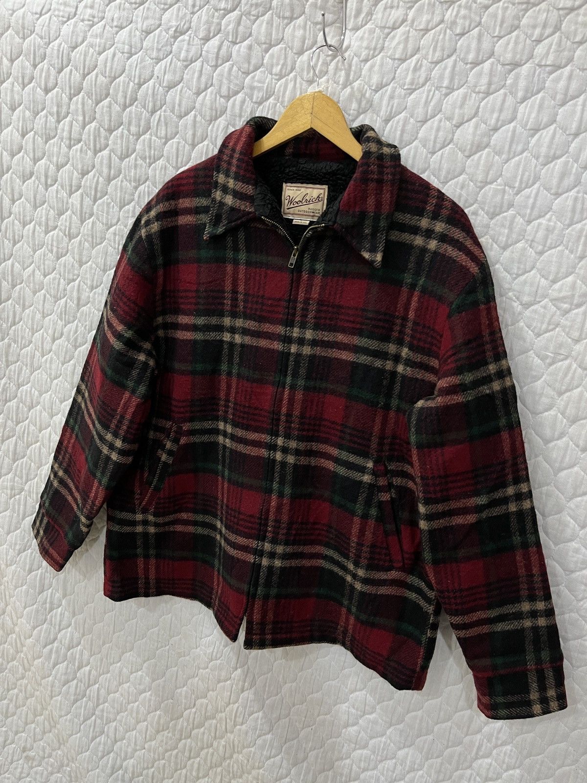 Woolrich Woolen Mills (Ssss). VINTAGE WOOLRICH TARTAN JACKET Size US L / EU 52-54 / 3 - 2 Thumbnail