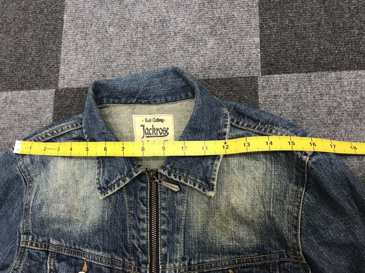 JACKROSE JackRose Japan Zipper Denim Jacket Size US XS / EU 42 / 0 - 8 Thumbnail