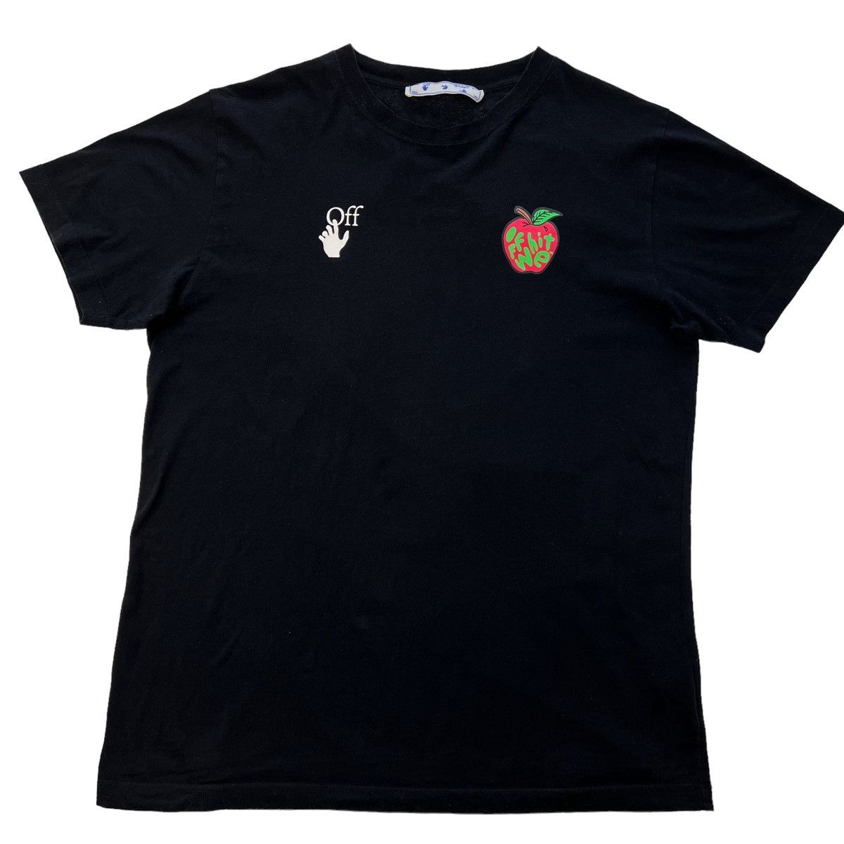 Off-White Off-White Apple Print T Shirt Size US XL / EU 56 / 4 - 2 Thumbnail