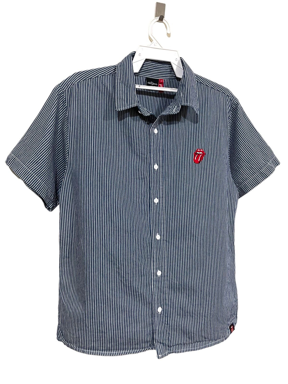 The Rolling Stones The Rolling Stones Hickory Stripe Wabash Workwear Shirt Size US M / EU 48-50 / 2 - 3 Thumbnail