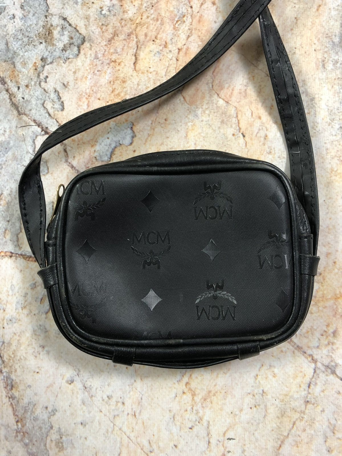 MCM × Vintage MCM monogram mini bag Size ONE SIZE - 2 Thumbnail