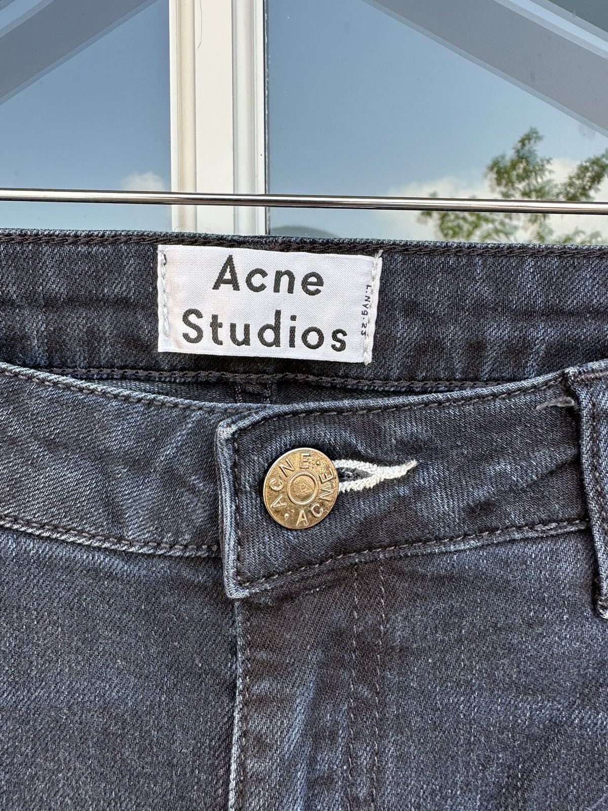 Acne Studios × Japanese Brand Italy made Acne Studios slim denim skinny jeans size 26/32 Size 28" / US 6 / IT 42 - 5 Thumbnail