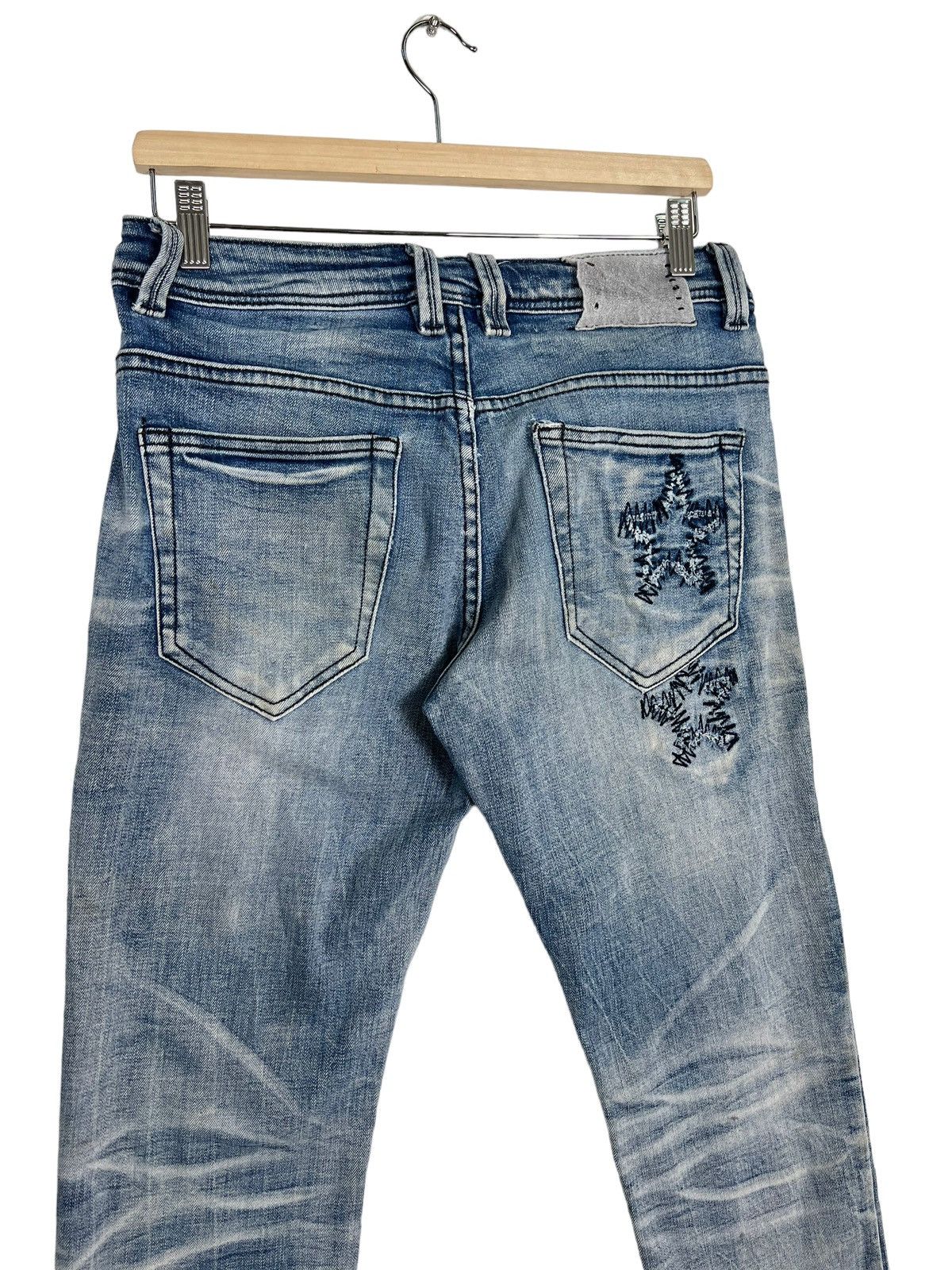 If Six Was Nine 🔥 DYED SCORPION SLIM FIT DENIM Size US 32 / EU 48 - 7 Thumbnail