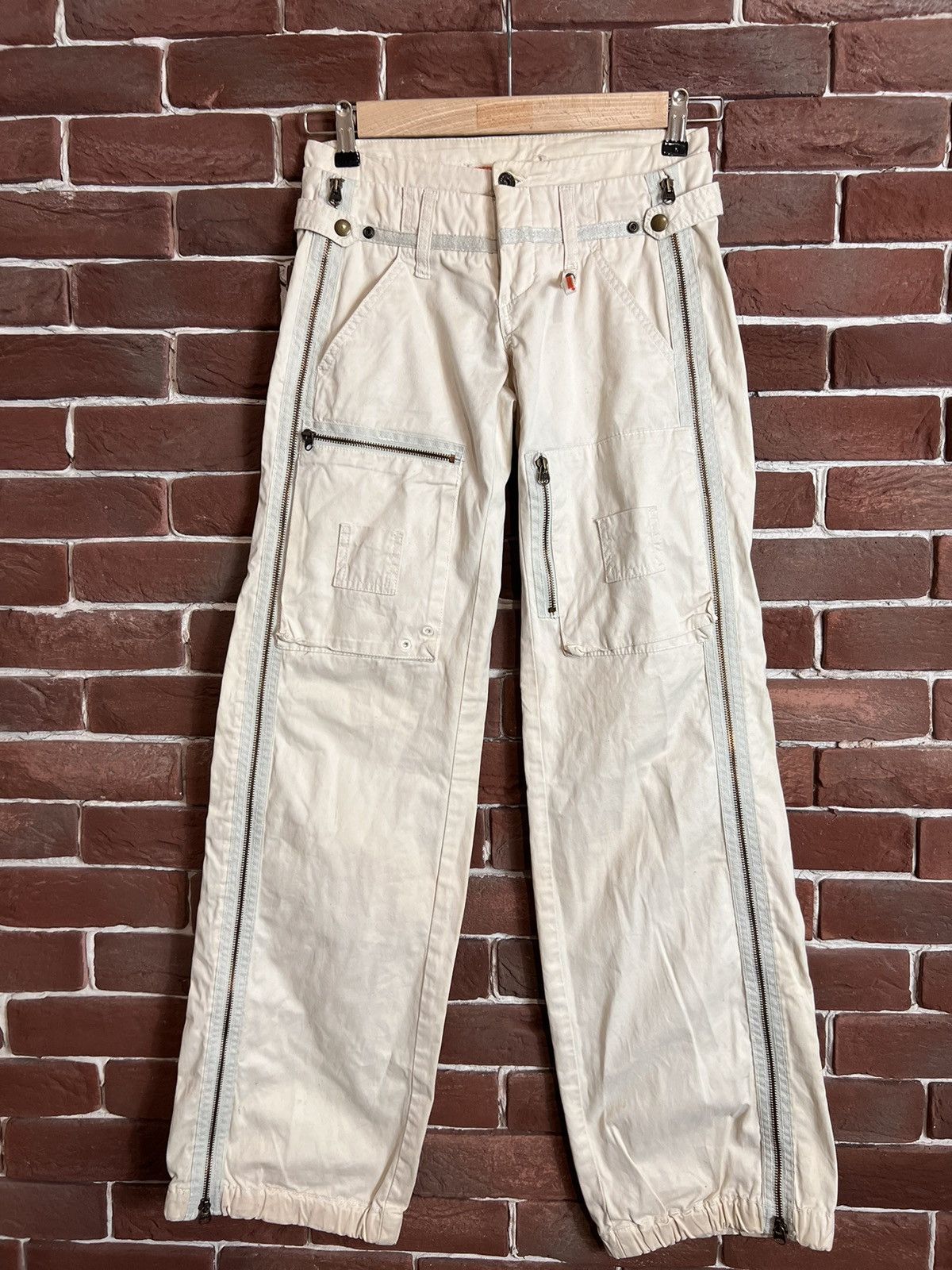 Japanese Brand Freeman T. Porter Japanese Zipper Multipocket Parachute Pant Size US 27 - 1 Thumbnail