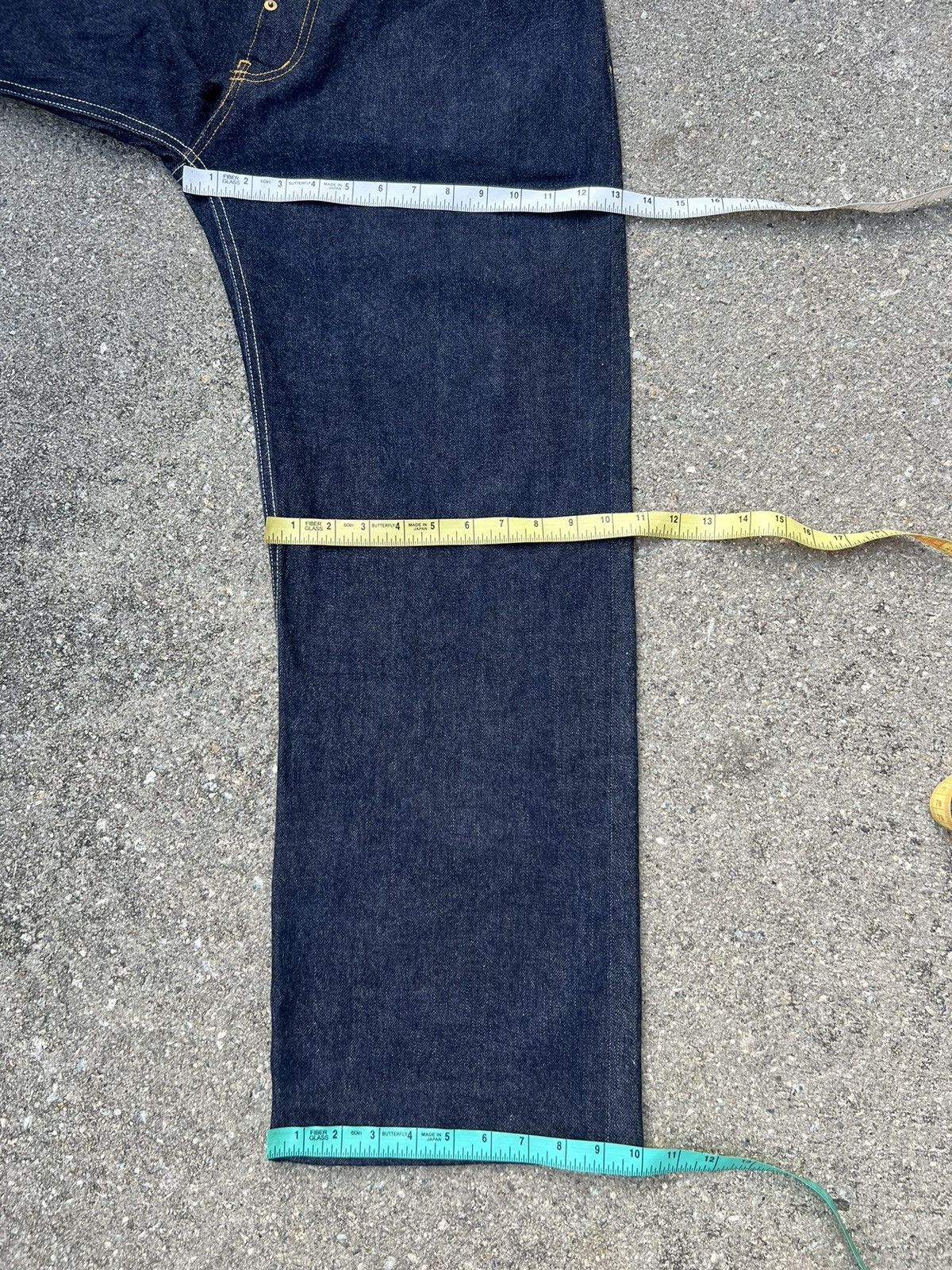 Freewheelers Glad Hand Gangsterville by Daisuke Koda Denim Selvedge Jeans Size US 34 / EU 50 - 4 Thumbnail