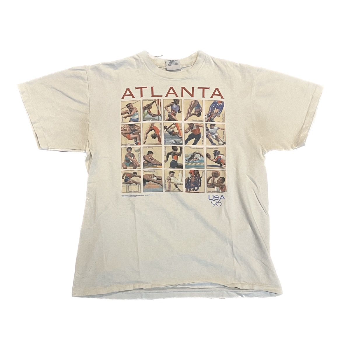 Vintage Vintage Atlanta 1996 Olympics T-Shirt Size US L / EU 52-54 / 3 - 1 Preview