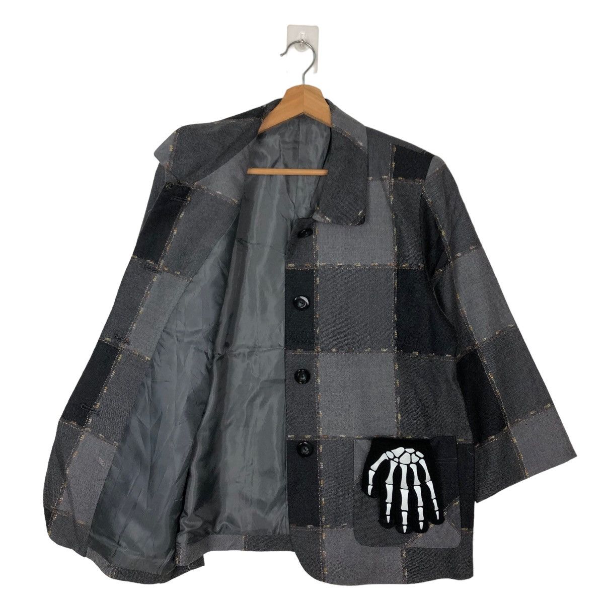 Issey Miyake VINTAGE JAPAN JACKET TARTAN DESIGN ISSEY MIYAKE STYLE Size US M / EU 48-50 / 2 - 8 Thumbnail