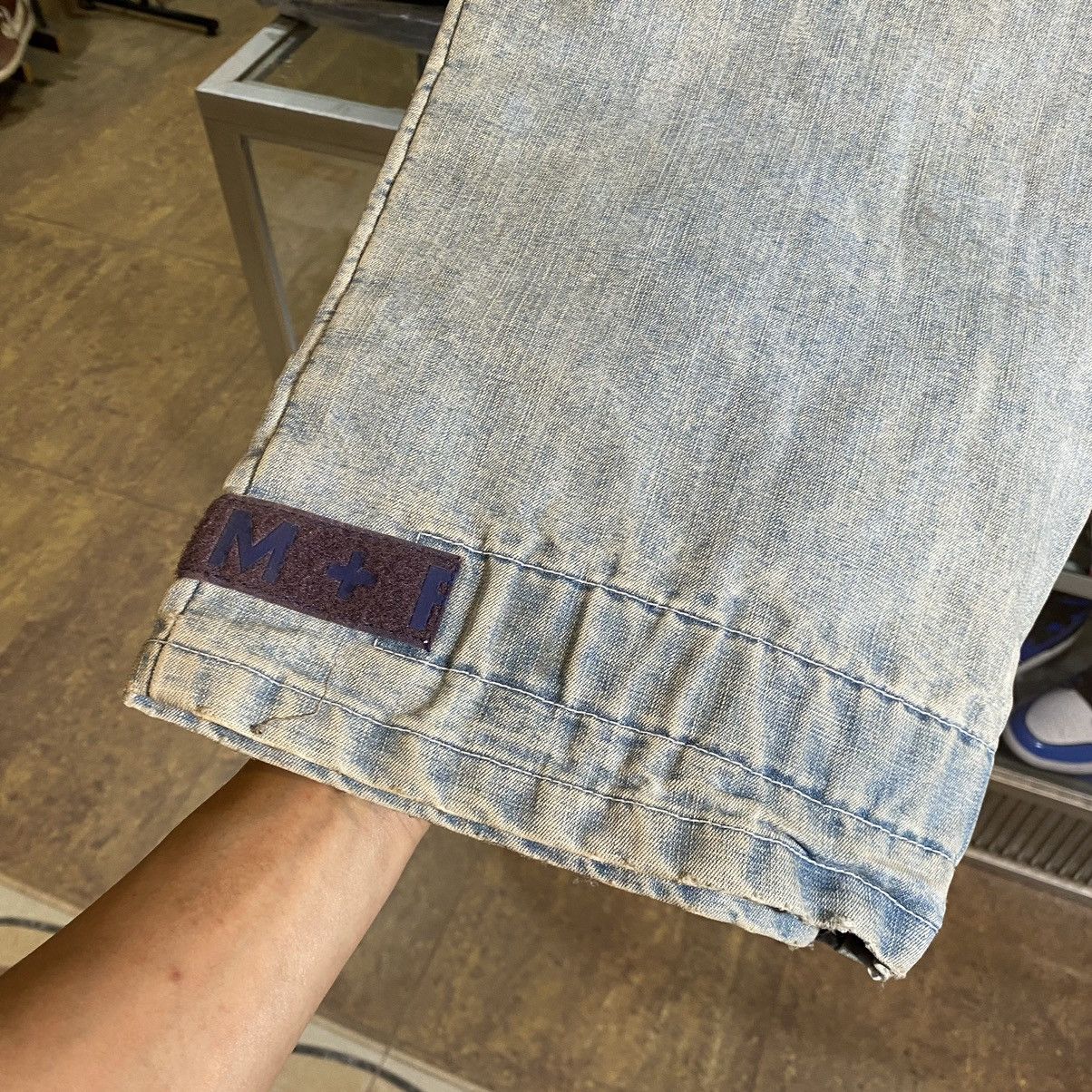 Marithe + Francois Girbaud Marithe Francois Girbaud Bondage Denim Pants Size US 34 / EU 50 - 7 Thumbnail