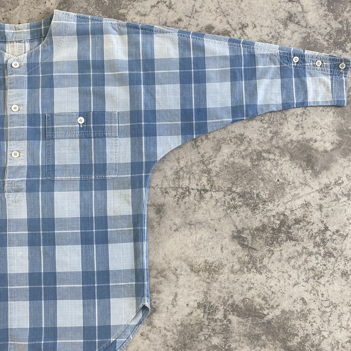 Hai Sporting Gear VTG Hai Sporting Miyake Studio Checker Half Button Shirt Size US M / EU 48-50 / 2 - 7 Thumbnail