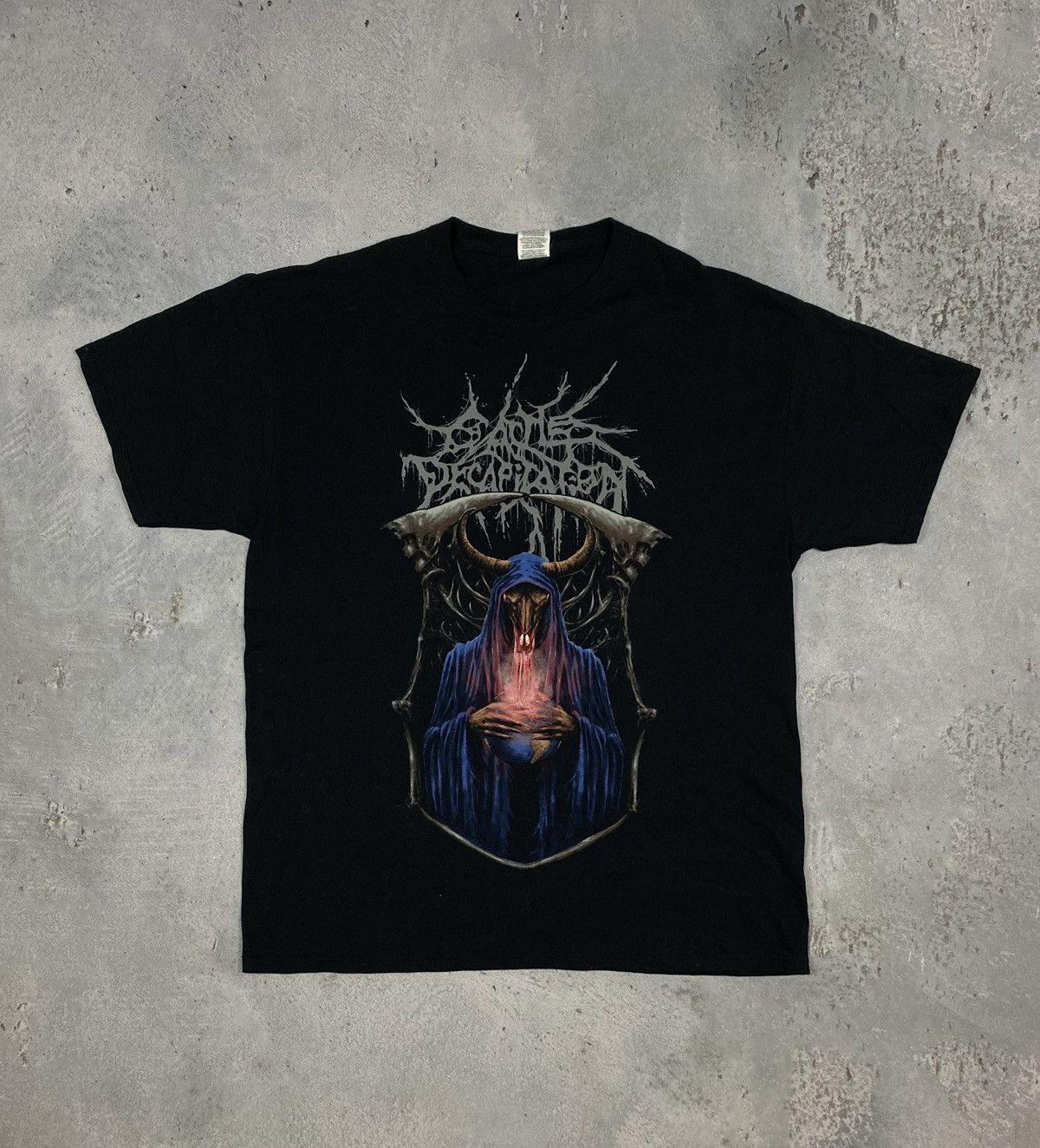 Vintage T shirt „ Now we know the Devil is the human race “ satan Size US XL / EU 56 / 4 - 4 Thumbnail