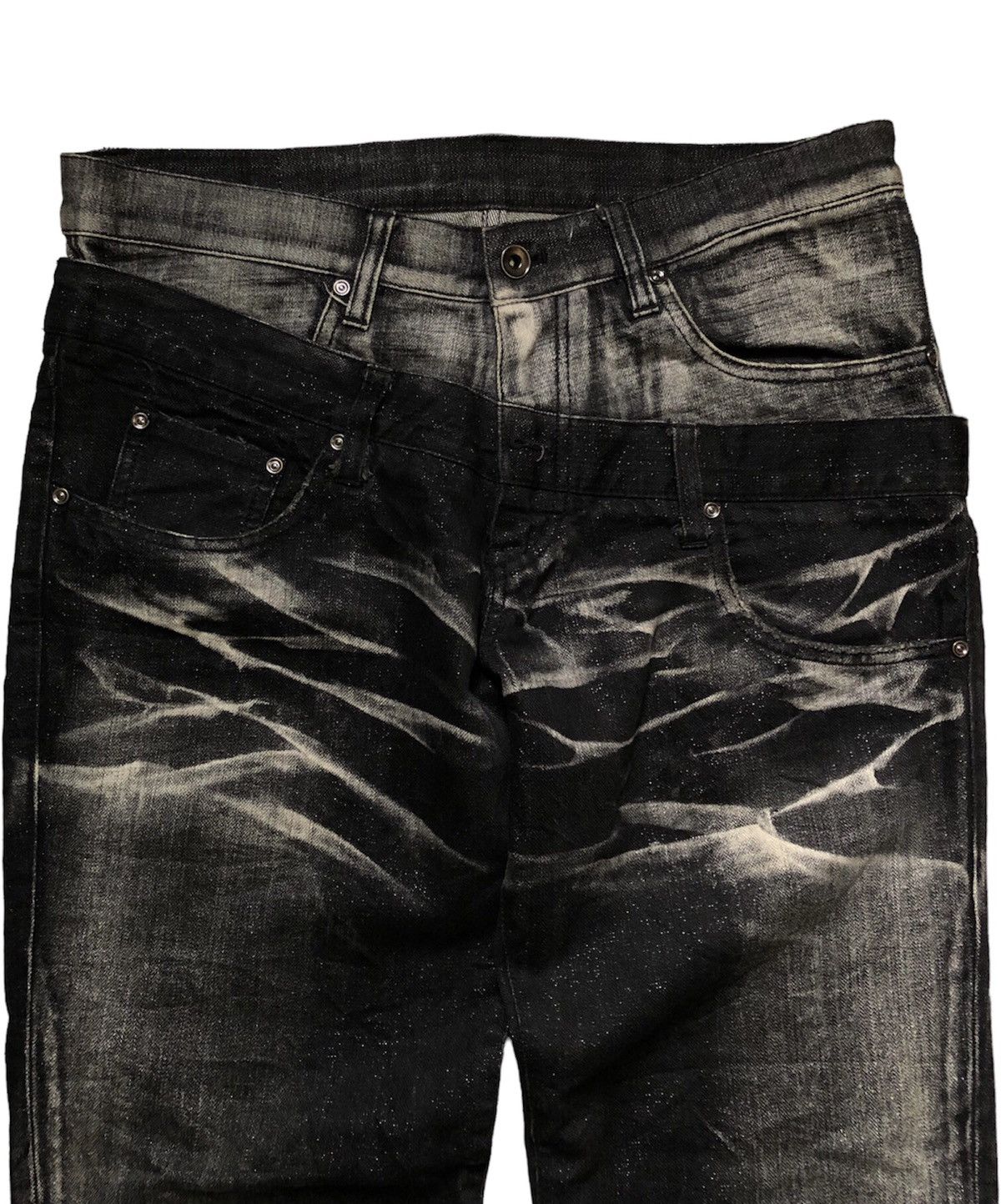 ABAHOUSE × If Six Was Nine × Le Grande Bleu (L.G.B.) Abahouse double waist denim pants Size US 34 / EU 50 - 6 Thumbnail