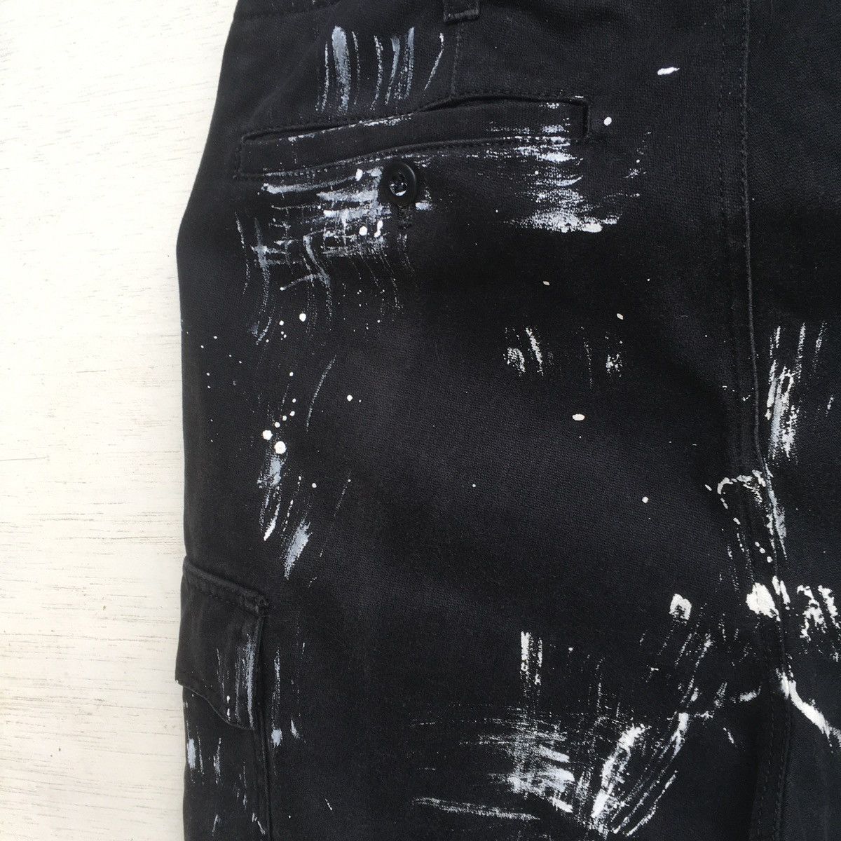 Designer × Japanese Brand LASTDROP ‼️ Masafumi Create World M.C.W. Painter Cargo Pants Size US 26 / EU 42 - 8 Thumbnail