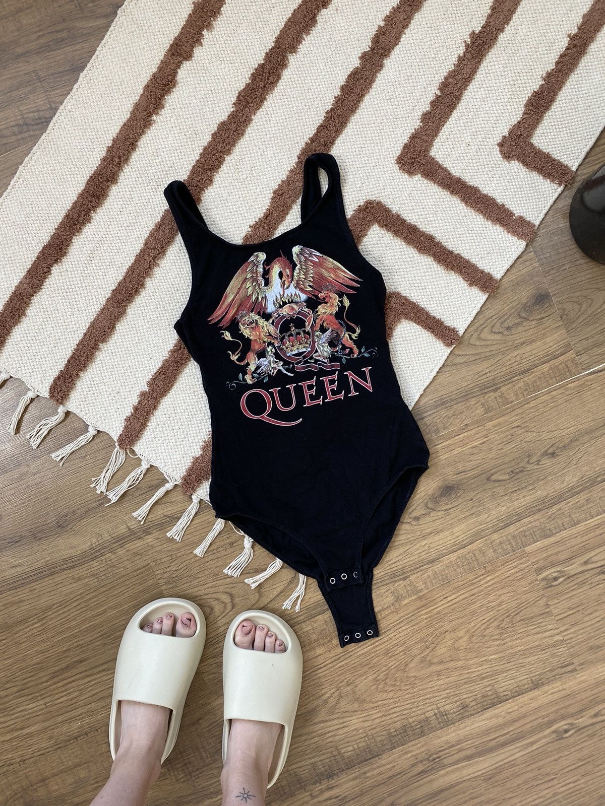Band Tees QUEEN RARE WMNS BODY TANK TOP Size S / US 4 / IT 40 - 1 Thumbnail