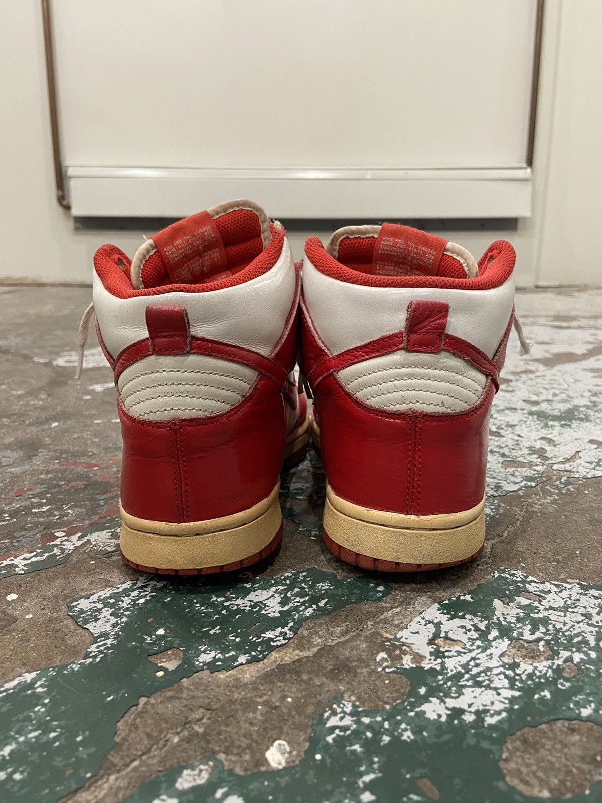 Nike Nike Dunks High Saint John Red Sneakers Size US 7 / EU 40 - 5 Thumbnail
