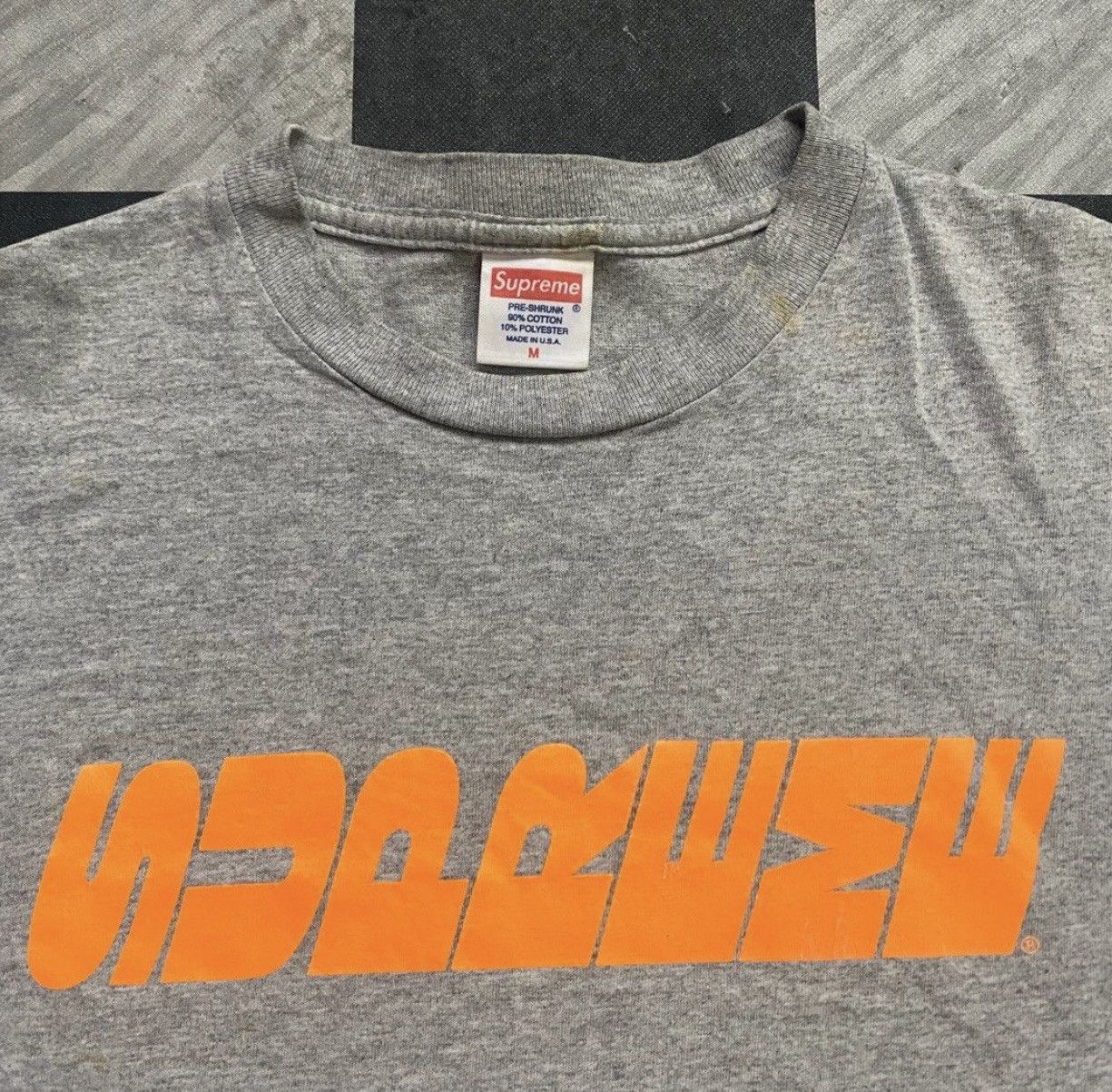Hypebeast FIRE 🔥vintage ss12 Supreme Sideways logo Size US M / EU 48-50 / 2 - 2 Thumbnail