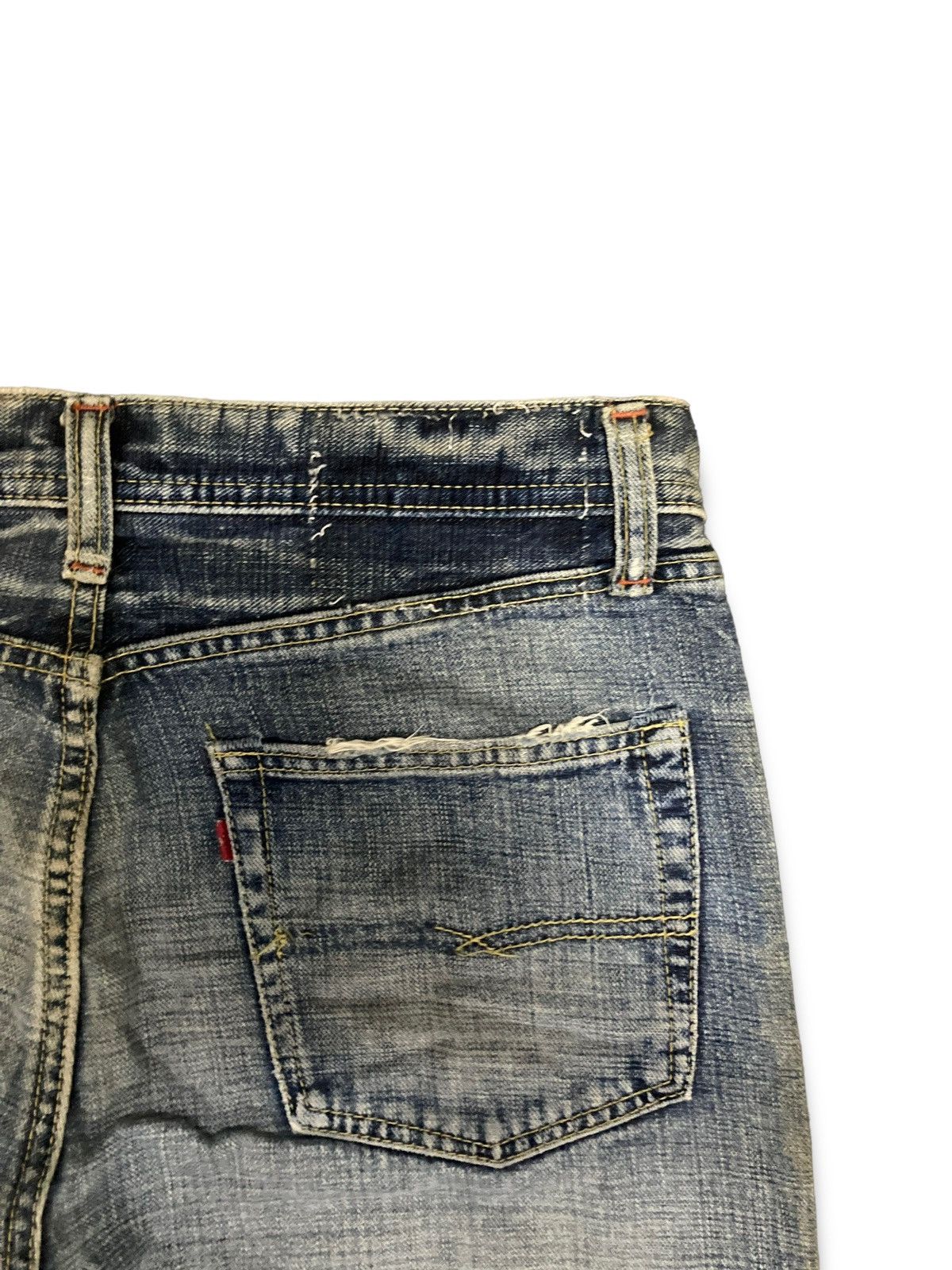 Japanese Brand × Vintage Vintage 90s Japanese Straight Cut Kaihara Jeans Size US 32 / EU 48 - 10 Thumbnail