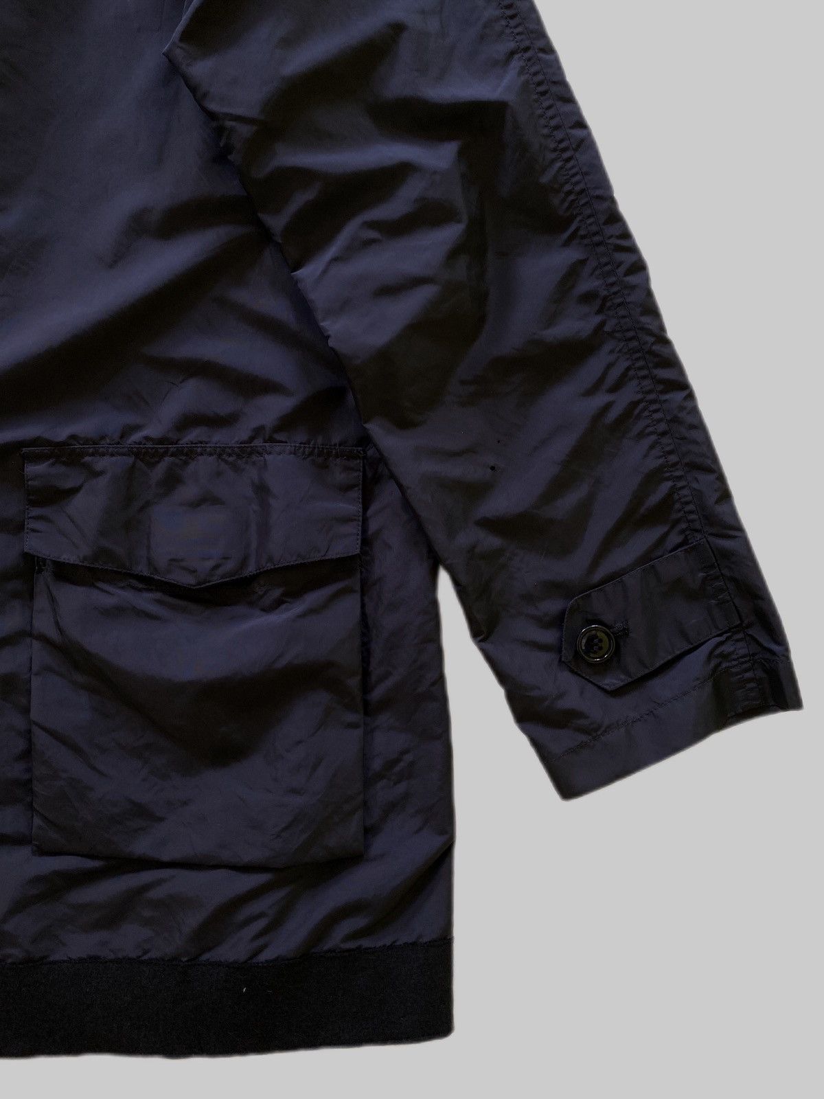 Issey Miyake I.S SunaoKuwahara Nylon Long Rain Coat Size US M / EU 48-50 / 2 - 8 Thumbnail
