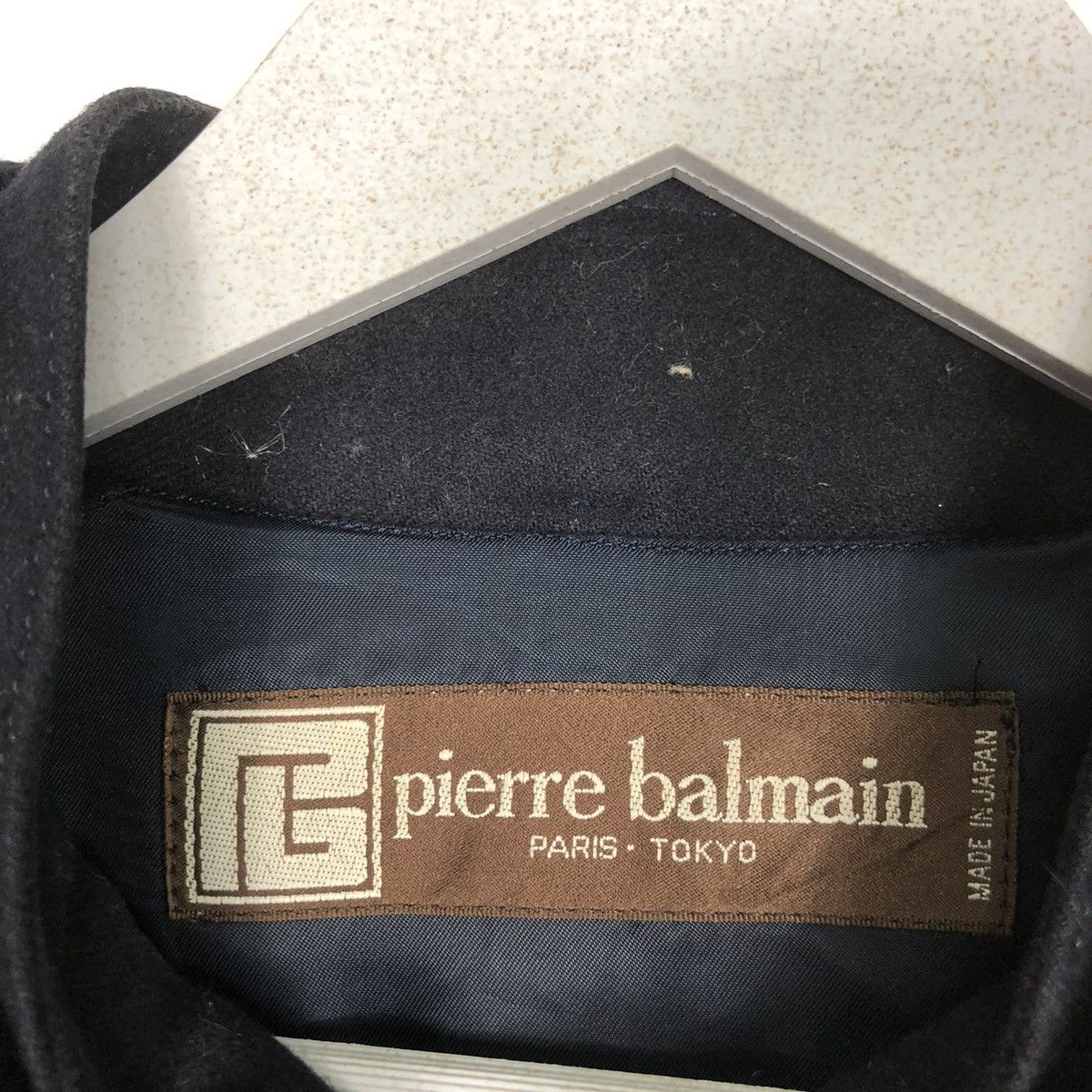 Balmain × Pierre Balmain × Vintage 💥PIERRE BALMAIN VINTAGE WOOL ZIPPER JACKET Size US M / EU 48-50 / 2 - 9 Thumbnail