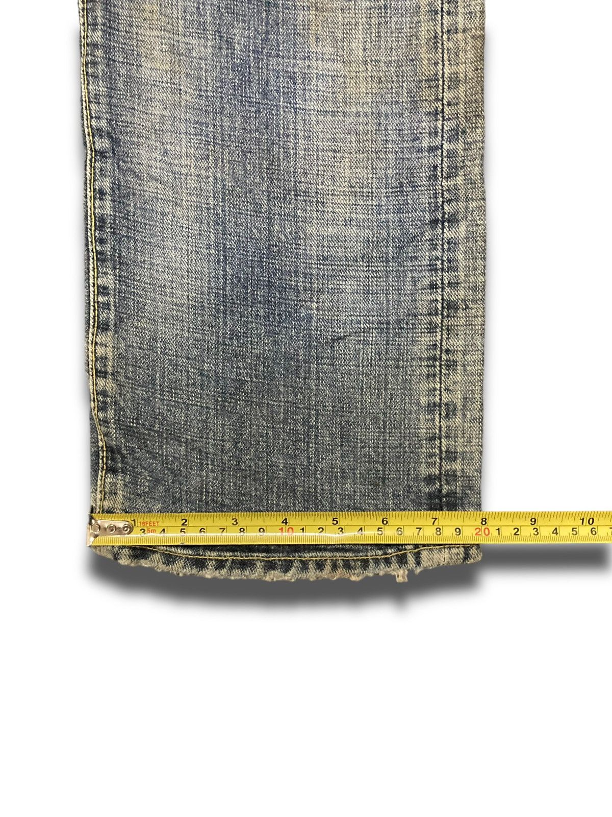 Japanese Brand × Vintage Vintage 90s Japanese Straight Cut Kaihara Jeans Size US 32 / EU 48 - 15 Thumbnail