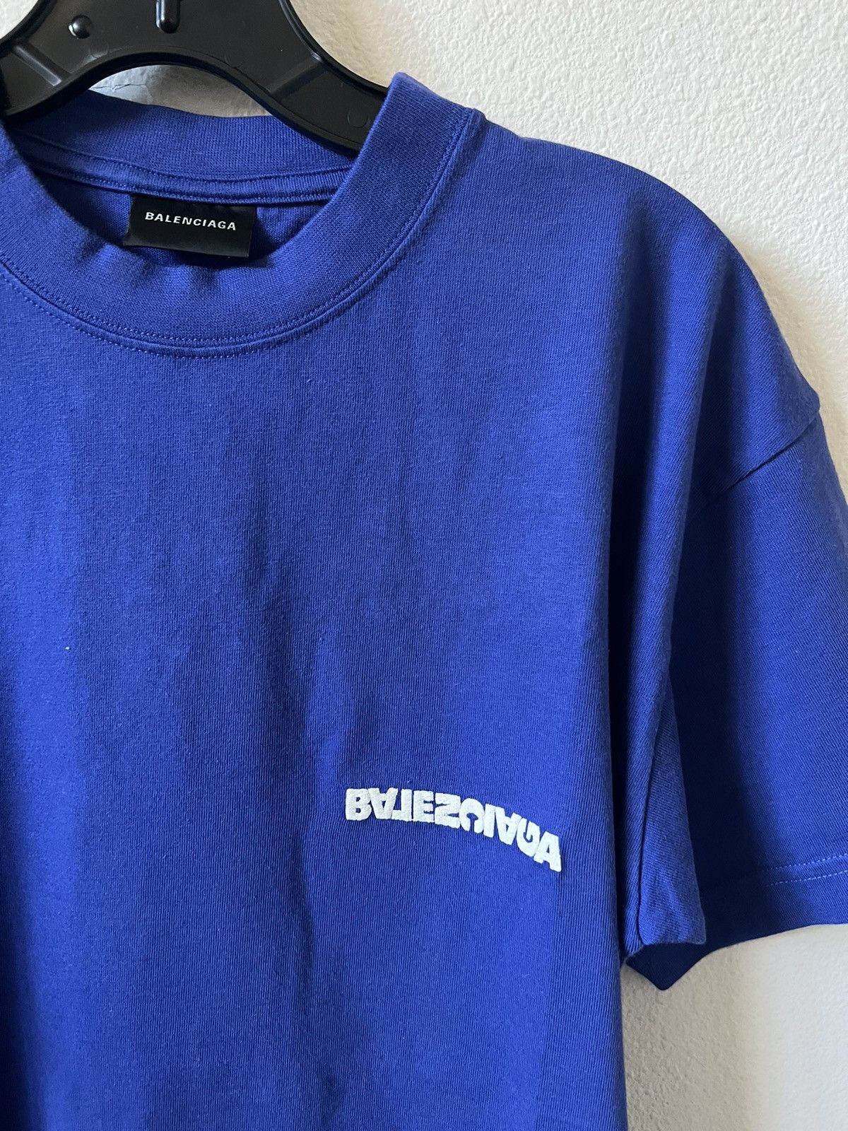 Balenciaga Balenciaga Embroidered Logo T-shirt Size S / US 4 / IT 40 - 3 Thumbnail