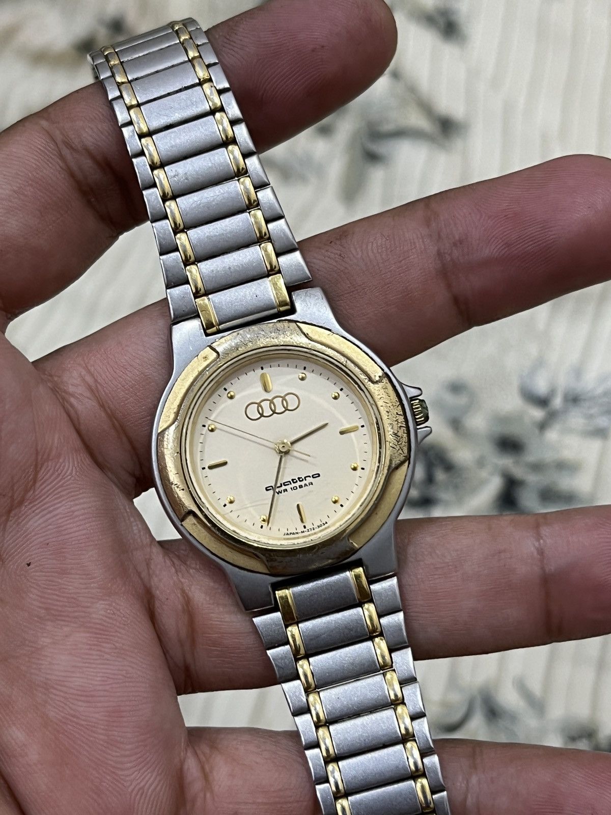 Audi 💣🔥 RARE VINTAGE AUDI QUATTRO QUARTZ WATCH Size ONE SIZE - 2 Thumbnail