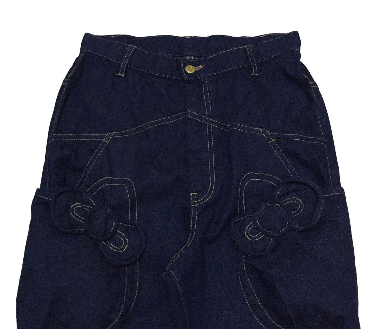 mercibeaucoup Rare Design Vintage Mercibeaucoup Issey Miyake Jeans 2000s Size US 29 - 3 Thumbnail