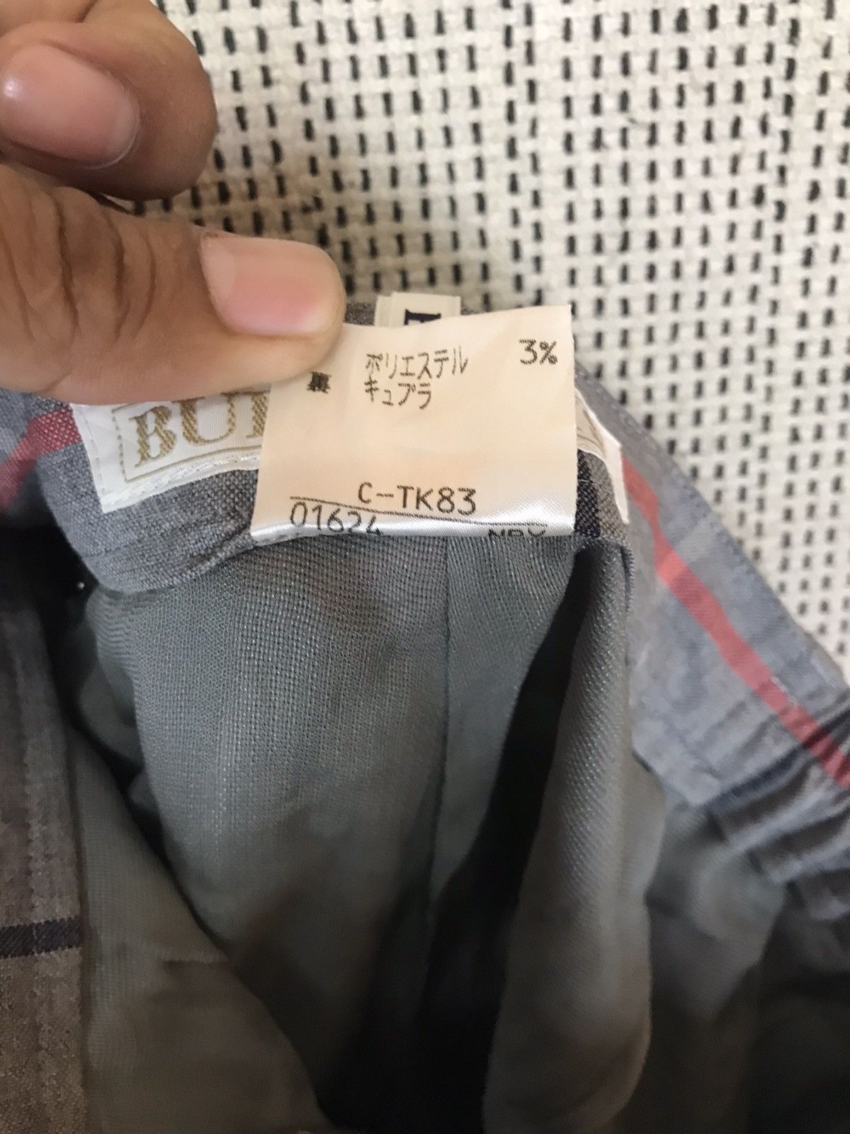 Burberry × Vintage ‼️VINTAGE BURBERRY NOVA CHECK CASUAL PANT NICE DESIGN‼️ Size US 32 / EU 48 - 12 Thumbnail
