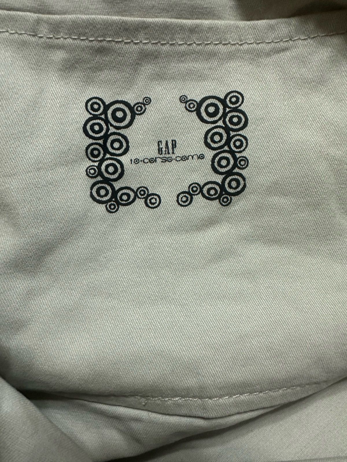 10 Corso Como × Gap × Japanese Brand RARE‼️ 10 Corso Como Tote Beg Monogram Art Design Size ONE SIZE - 4 Thumbnail
