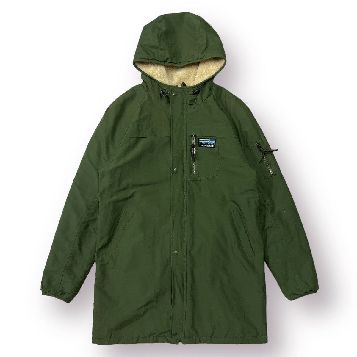 291295=Homme 291295 Homme reversible sherpa parka jacket Size US M / EU 48-50 / 2 - 1 Thumbnail