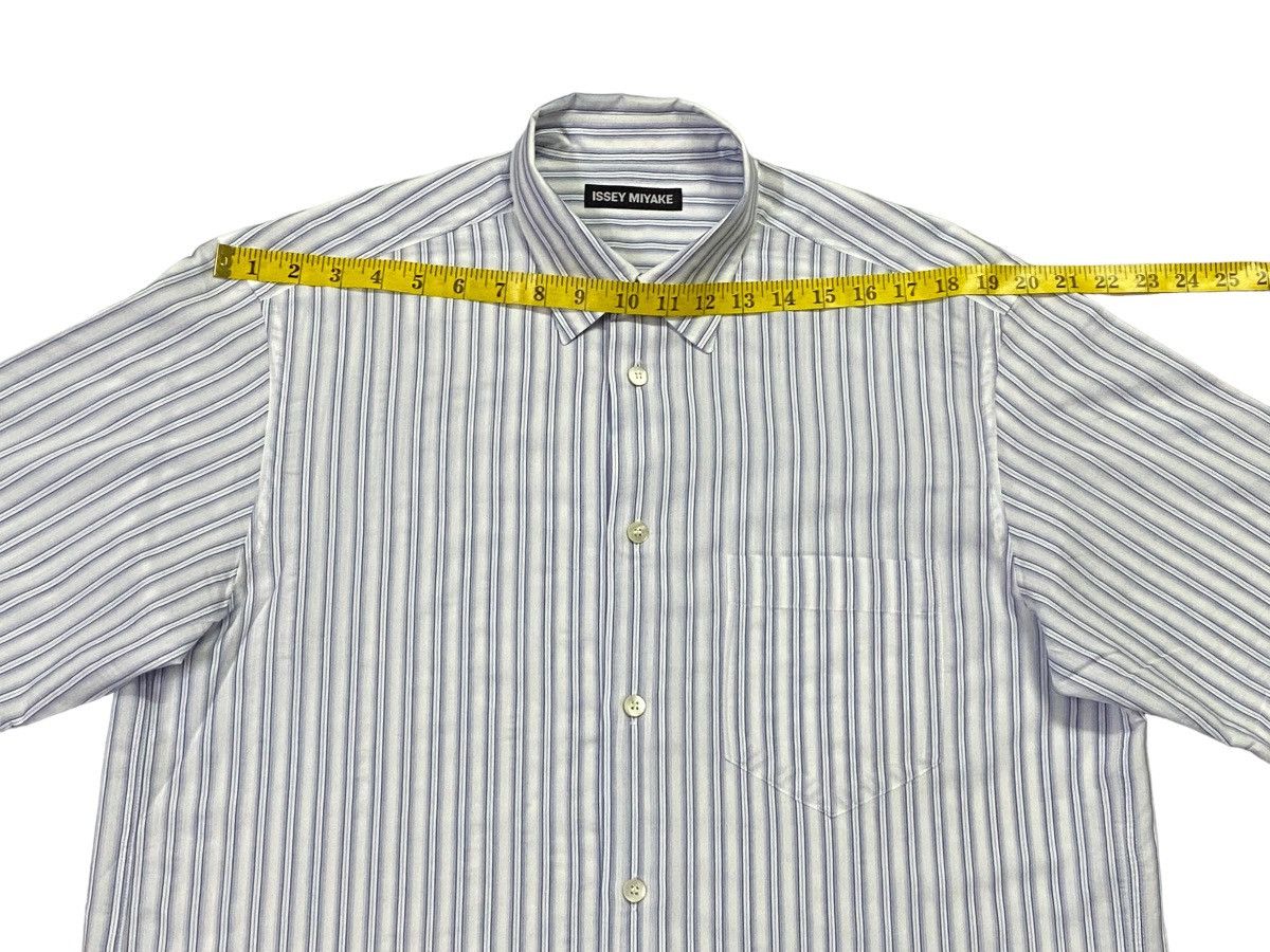 Issey Miyake Issey Miyake Stripes Button Ups Shirt Size US M / EU 48-50 / 2 - 6 Thumbnail