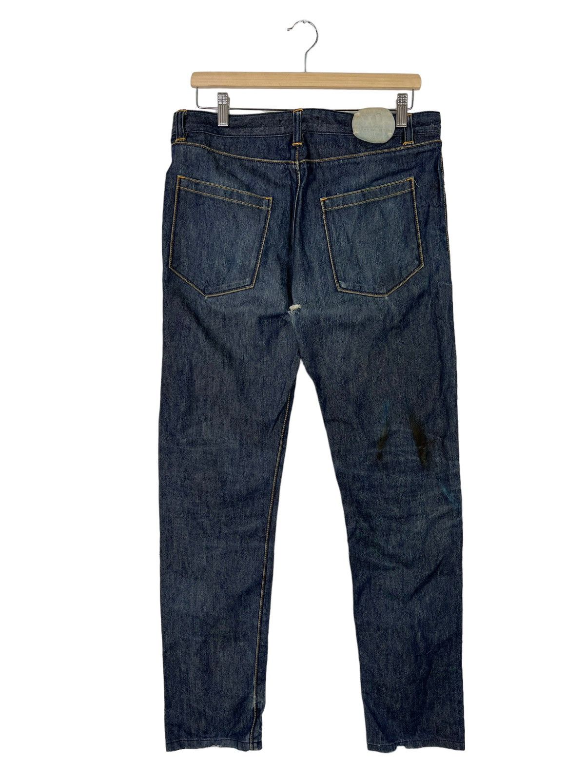 Raf by Raf Simons 💥 RAF BY RAF SIMONS DYED DENIM JEANS MADE IN ITALY Size US 34 / EU 50 - 2 Thumbnail