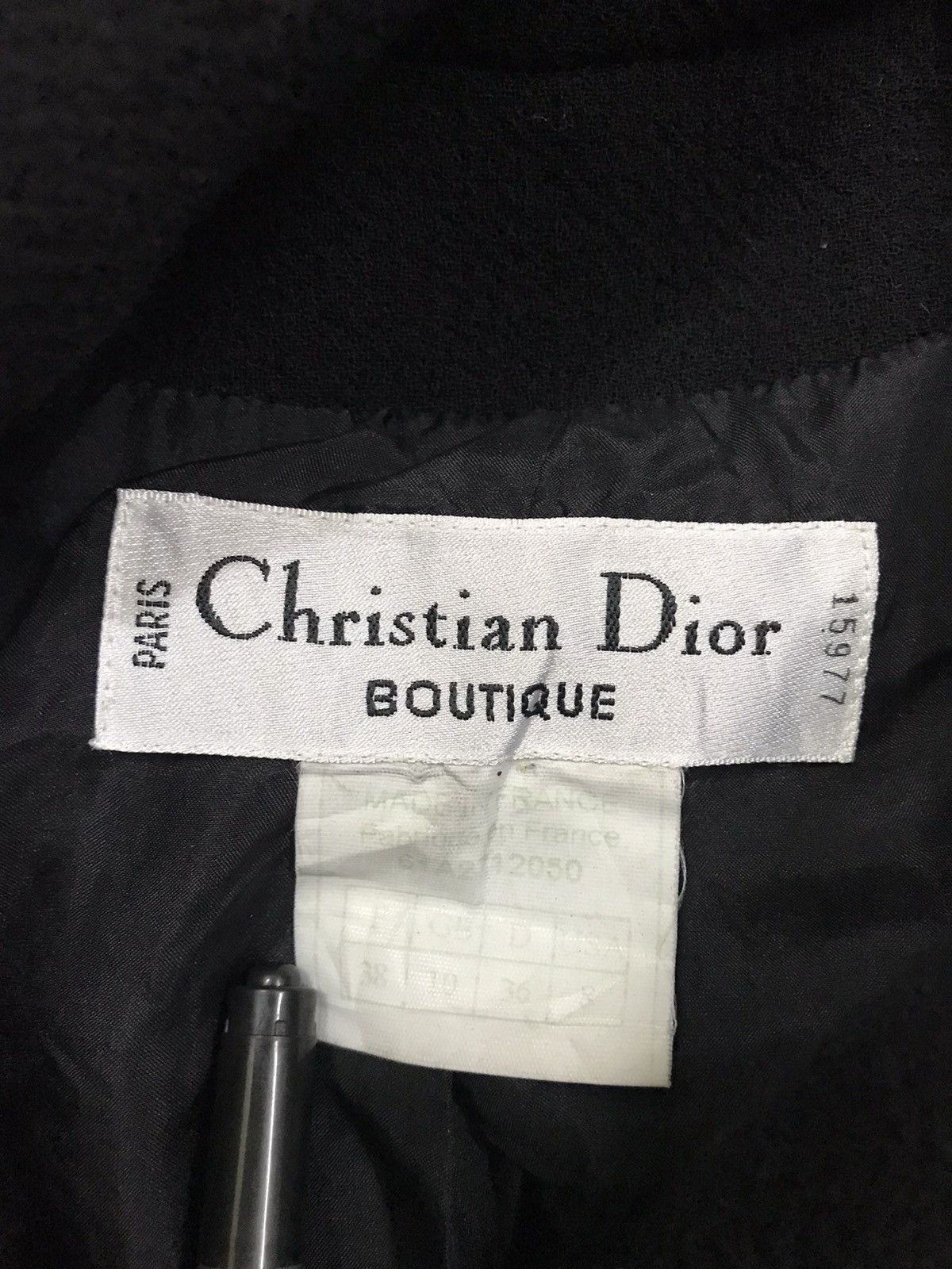 Christian Dior Monsieur × Dior Vintage Christian Dior Wool Jacket Made In France Size S / US 4 / IT 40 - 18 Thumbnail