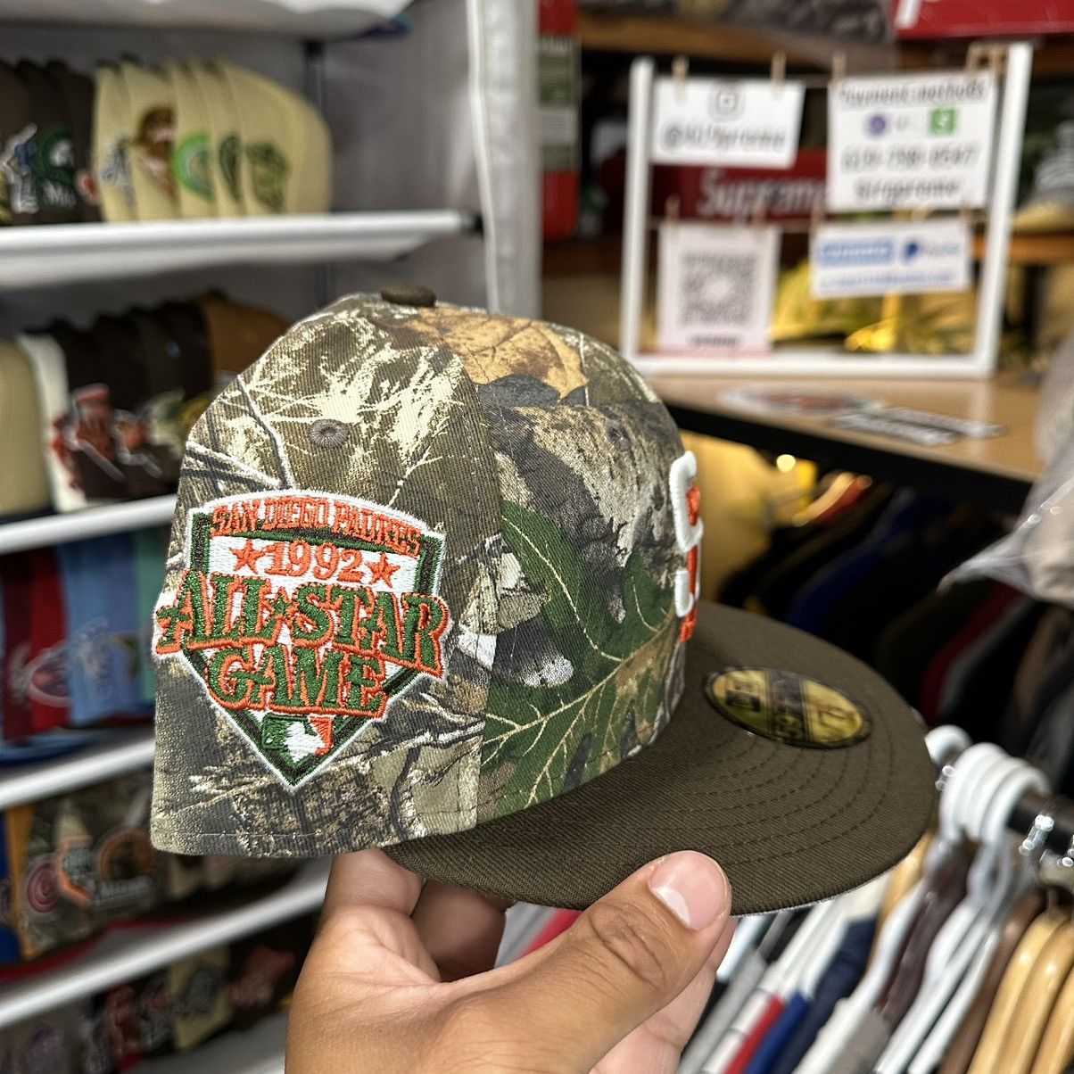 Hat Club × Lids × New Era Real tree camo padres exclusive fitted Size ONE SIZE - 2 Thumbnail