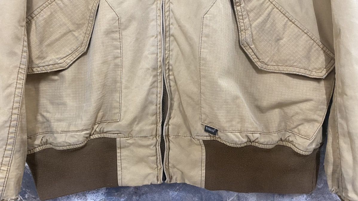 Vintage Stussy MA-1 Bomber Jacket