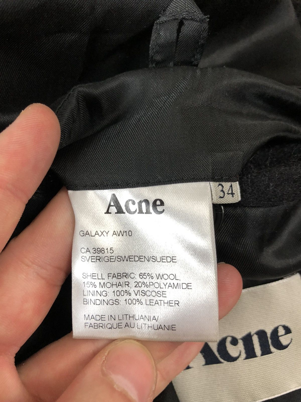 Acne Studios Acne studios mohair wool jacket coat Size XL / US 12-14 / IT 48-50 - 8 Thumbnail