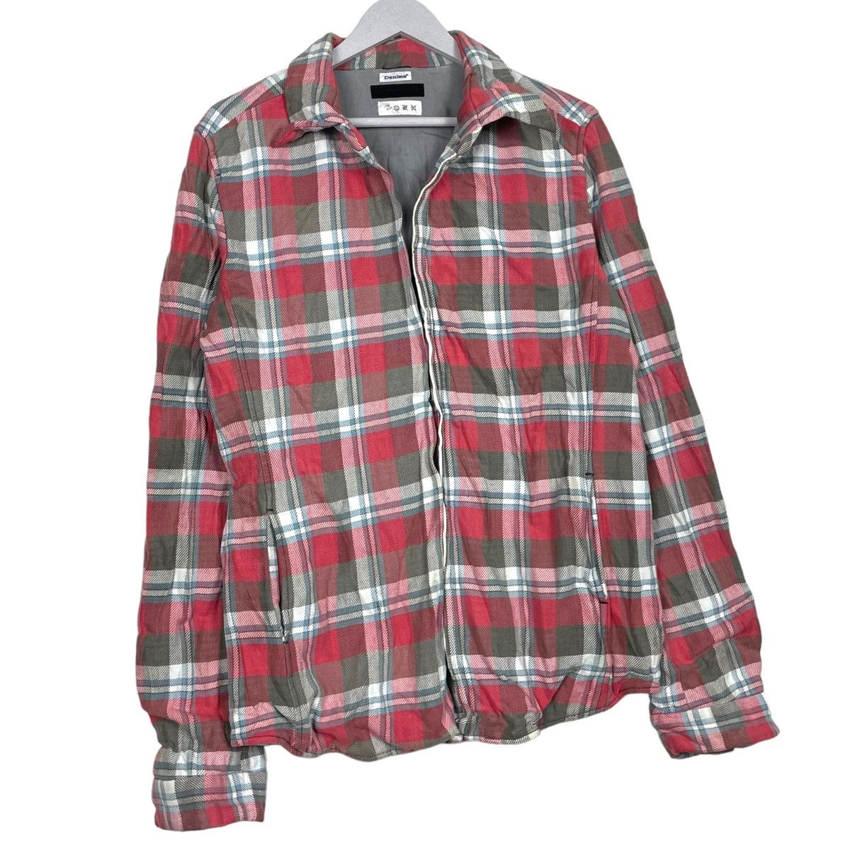 Denime × Japanese Brand × junhashimoto 💥DENIME JUNHASHIMOTO SHADOW CHECK BUTTON SHIRT Size US L / EU 52-54 / 3 - 3 Thumbnail