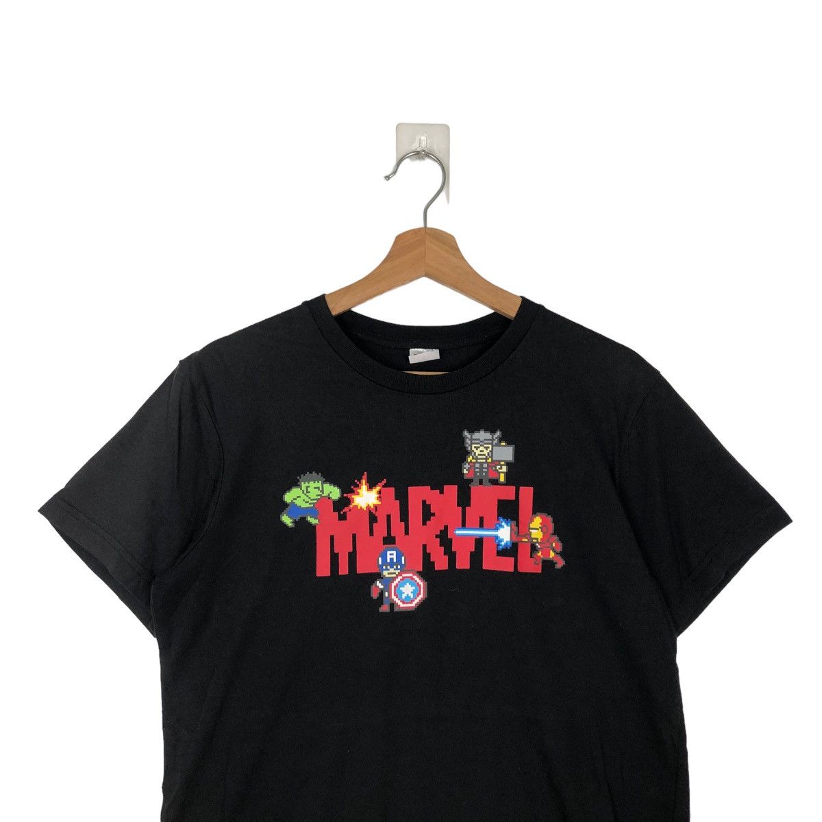Japanese Brand VINTAGE T-SHIRT MARVEL BIG LOGO MOVIE STREETWEAR Size US S / EU 44-46 / 1 - 2 Thumbnail